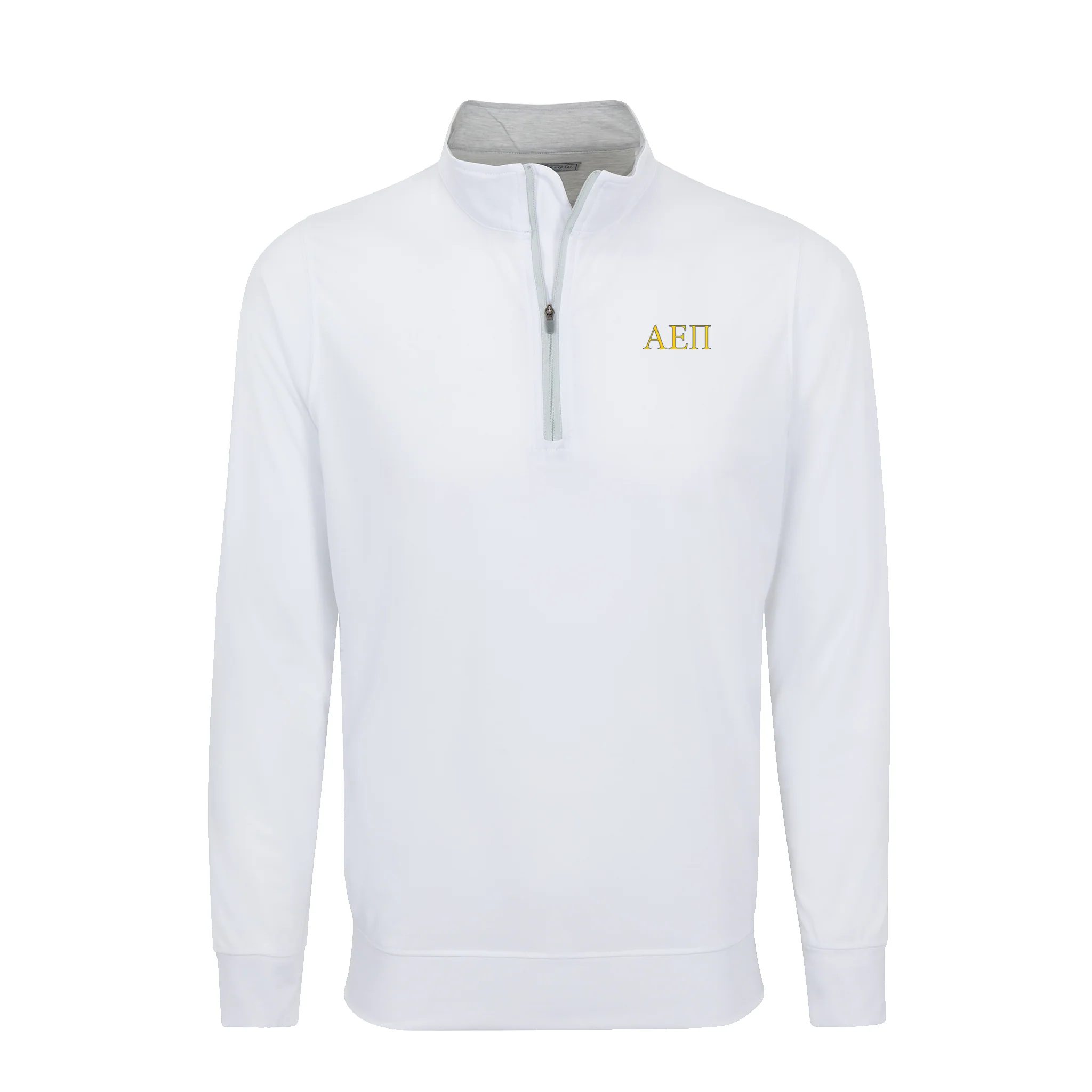 Alpha Epsilon Pi DriRelease® Performance Pullover White
