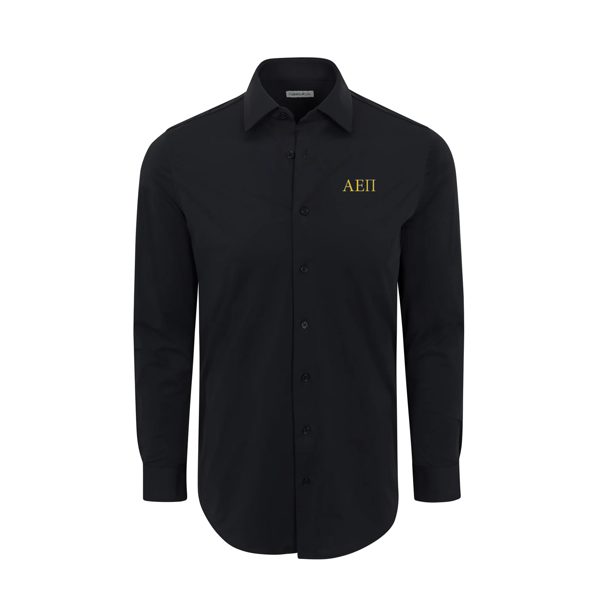 Alpha Epsilon Pi Apex Performance Dress Shirt Black