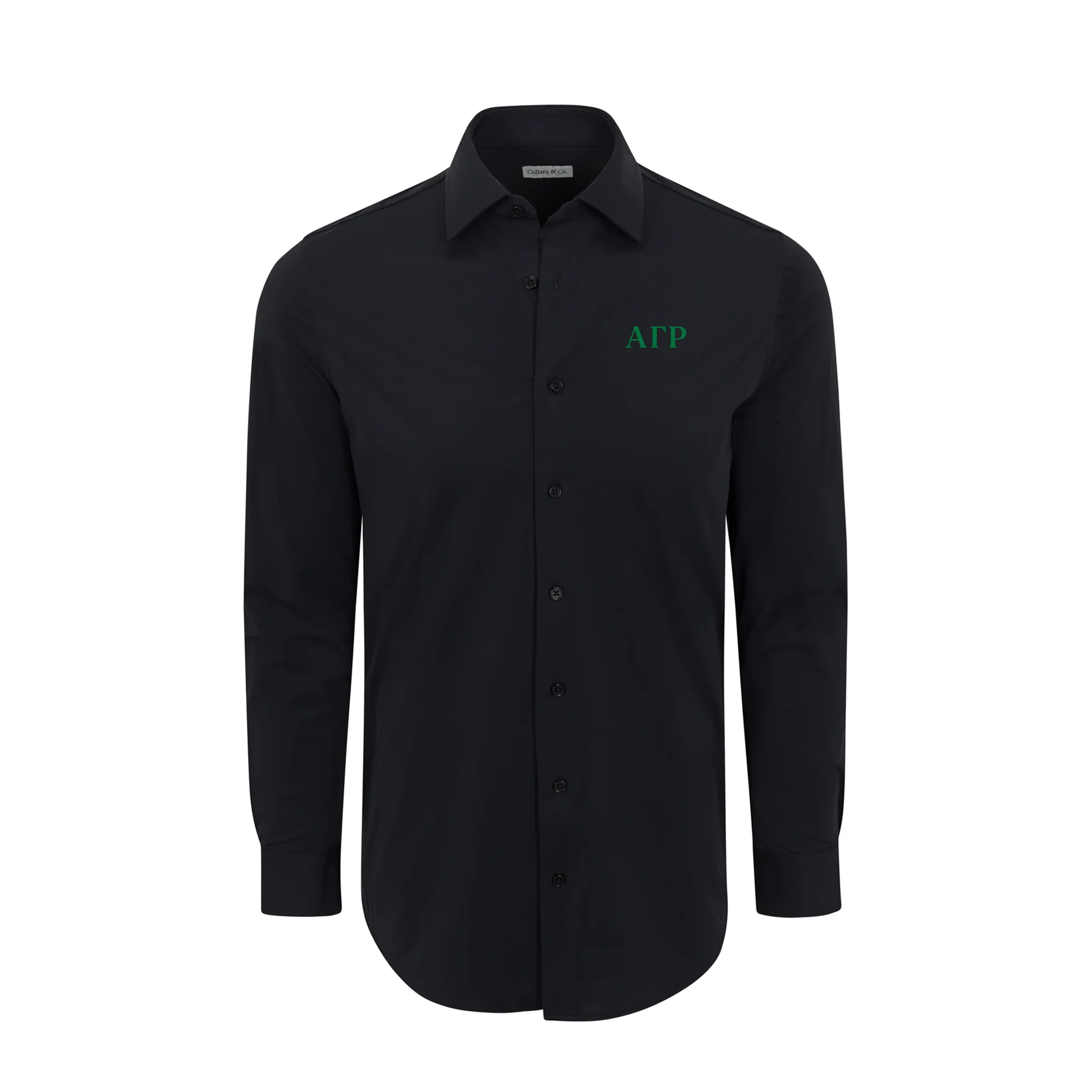 Alpha Gamma Rho Apex Performance Dress Shirt Black