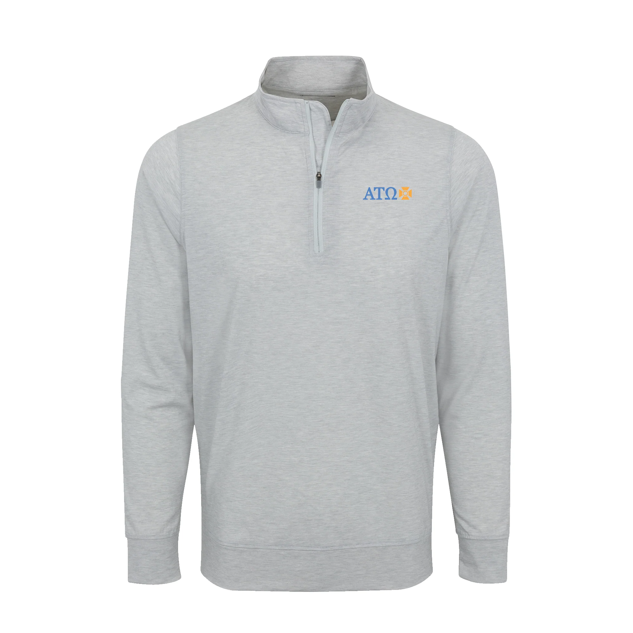 Alpha Tau Omega DriRelease® Performance Pullover Light Grey