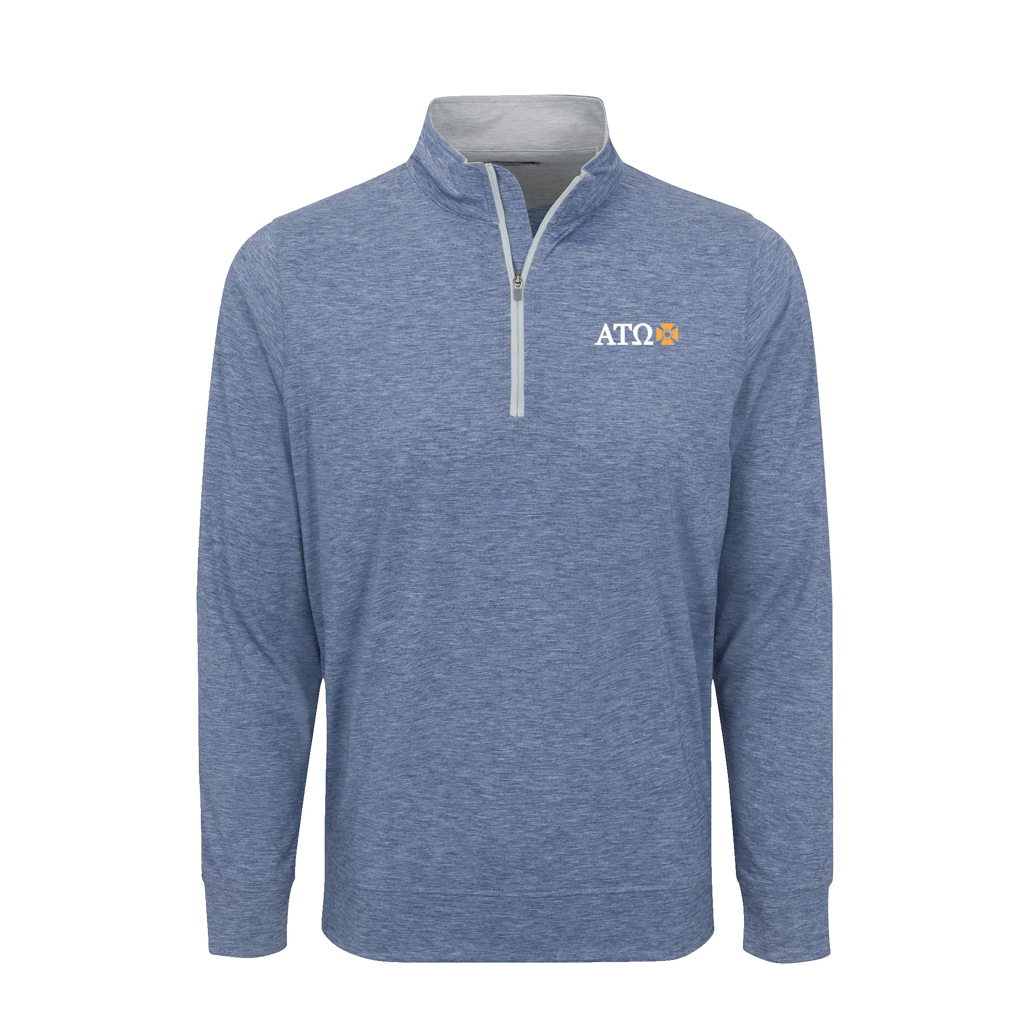 Alpha Tau Omega DriRelease® Performance Pullover Dark Steel Blue