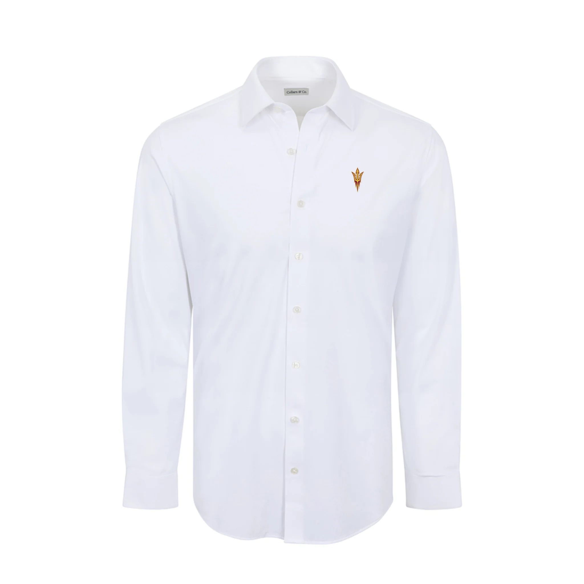Arizona State Apex Performance Dress Shirt White