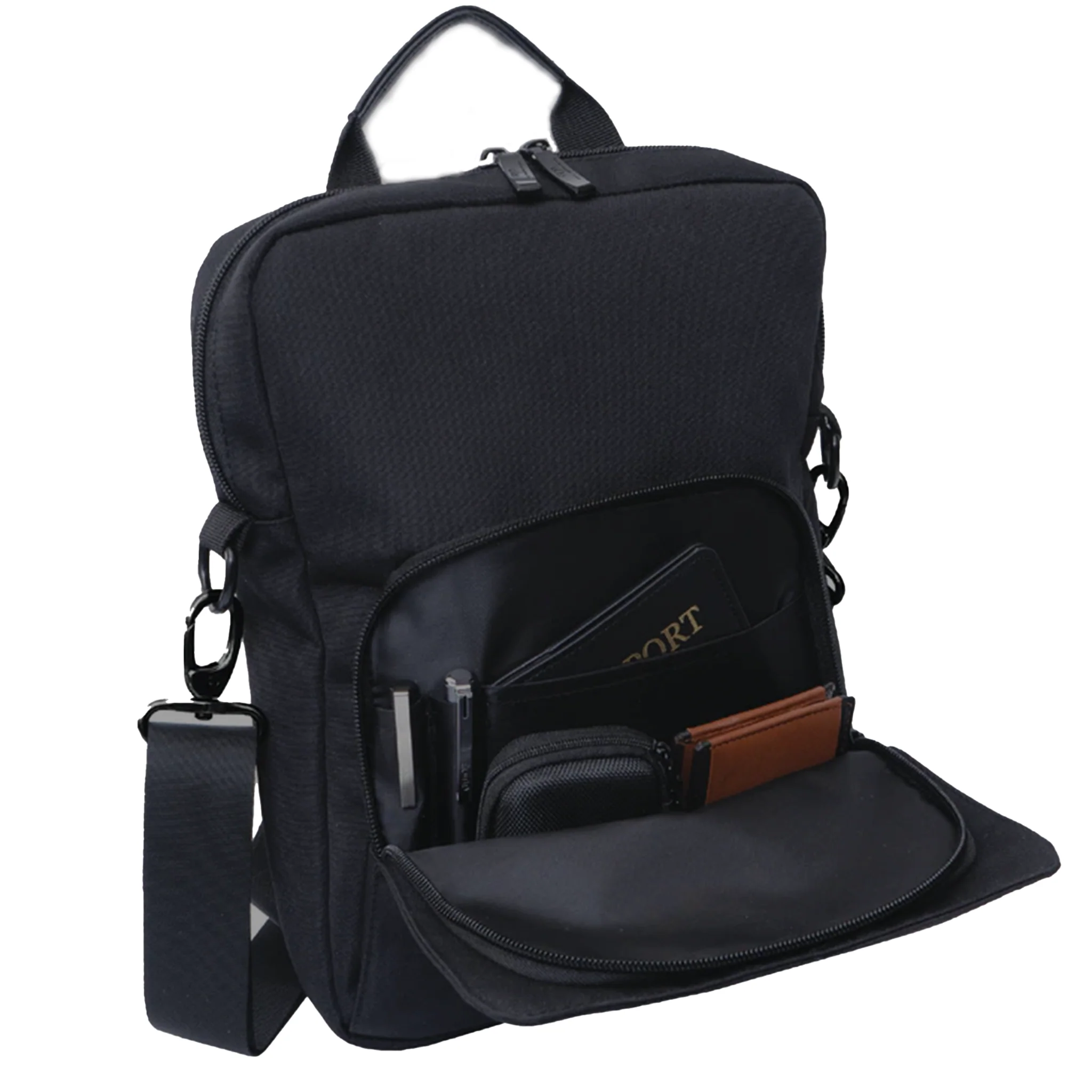 Black Soho Messenger Bag - Image 5