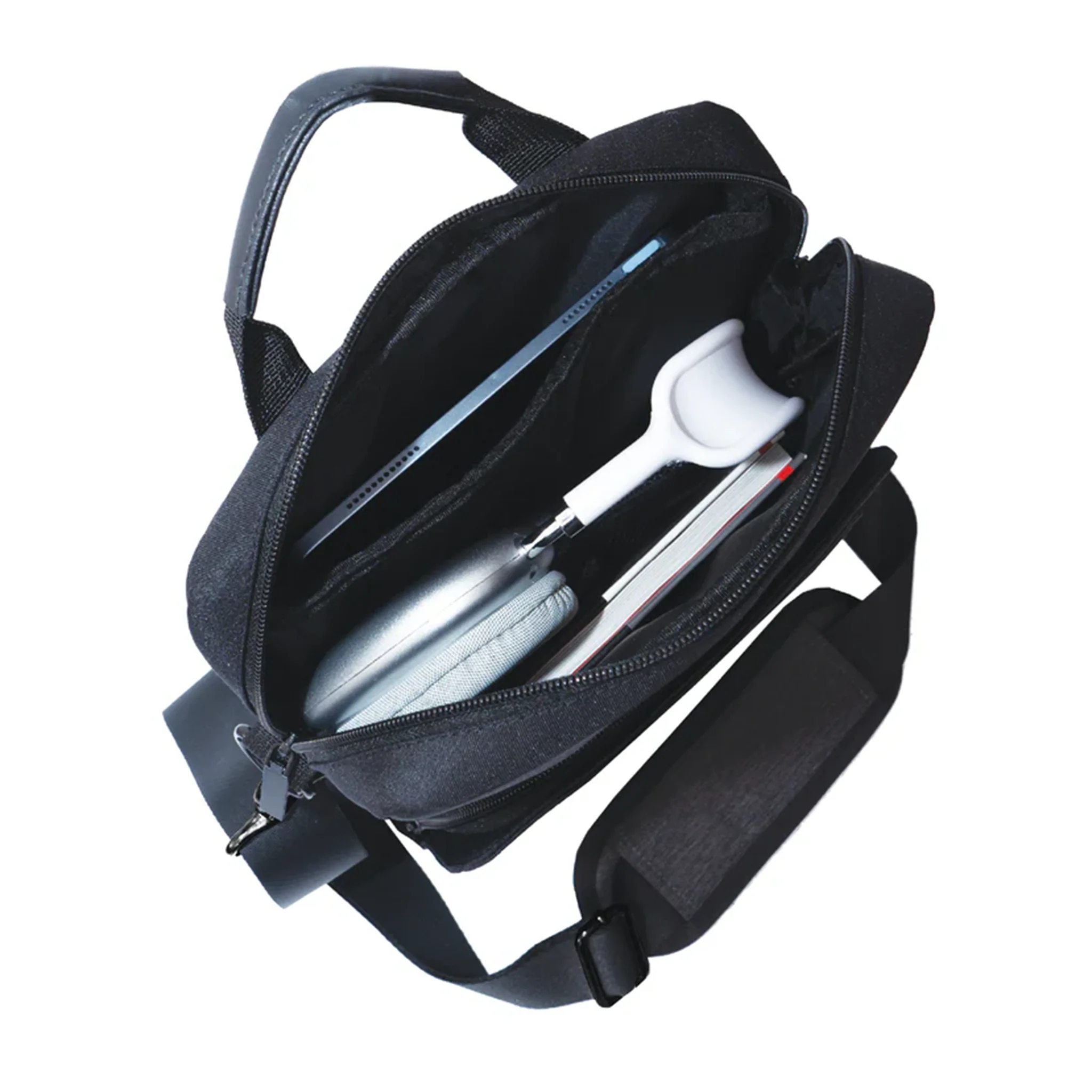 Black Soho Messenger Bag - Image 6