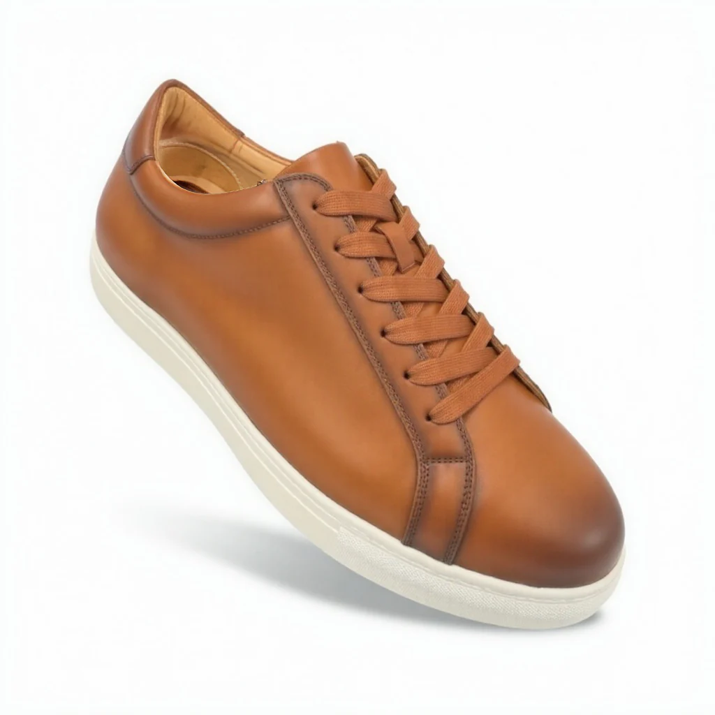 Burnished Saddle CEO Sneaker - Image 4