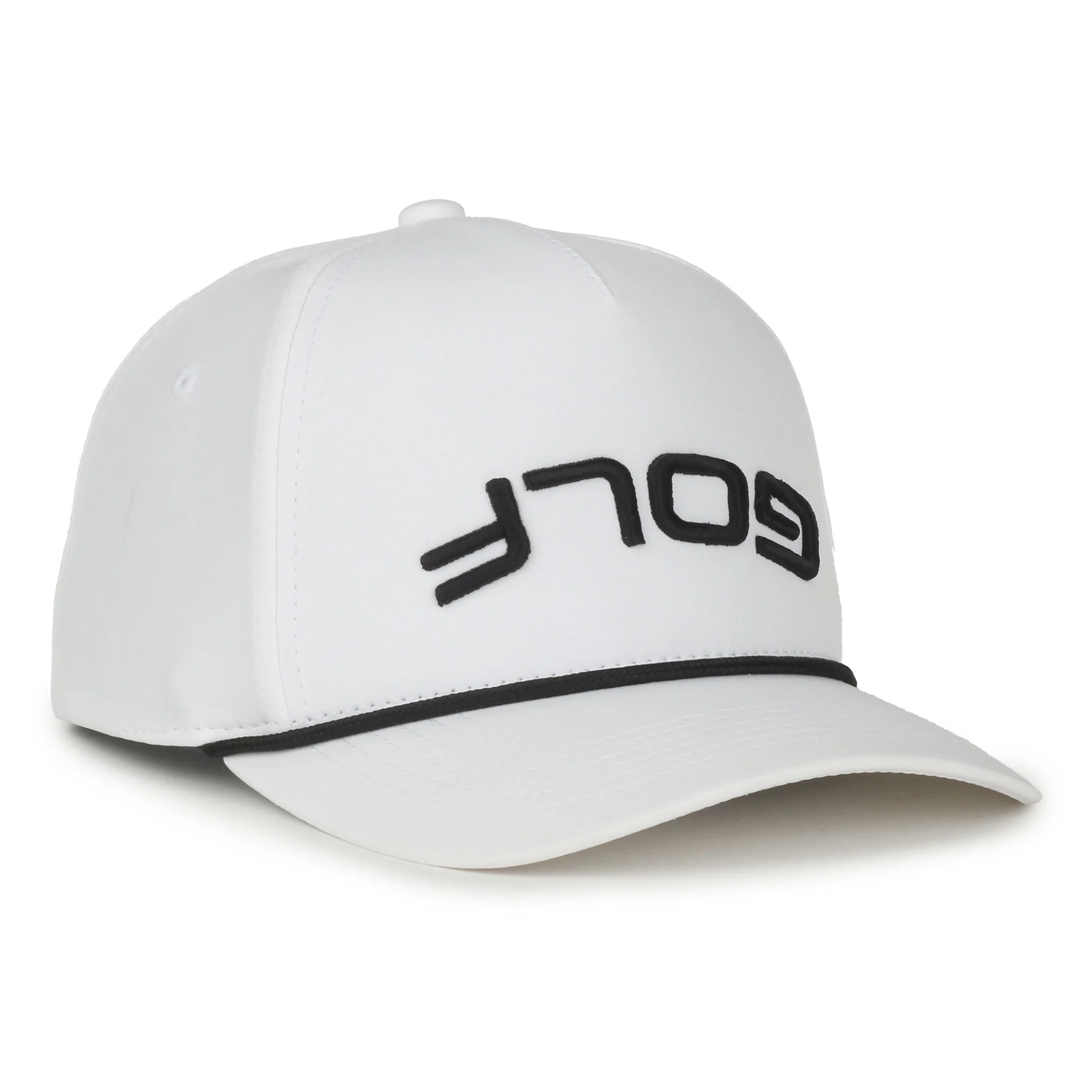 Collars & Co. Upside Down Golf Hat White - Image 3