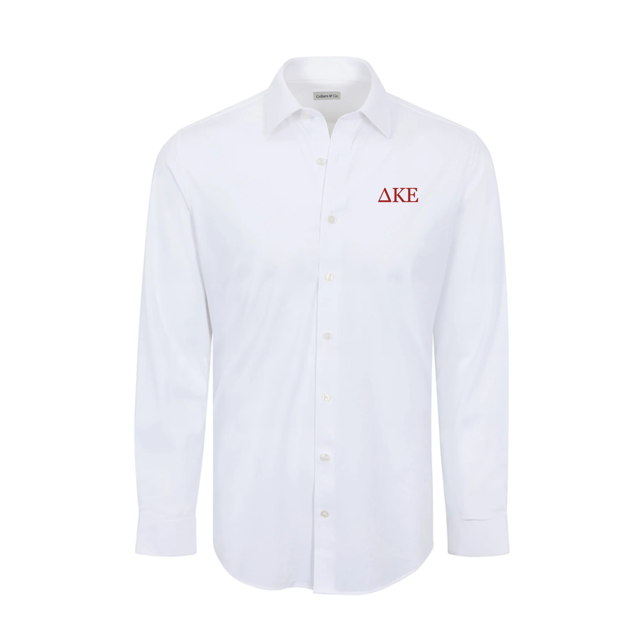 Delta Kappa Epsilon Apex Performance Dress Shirt White