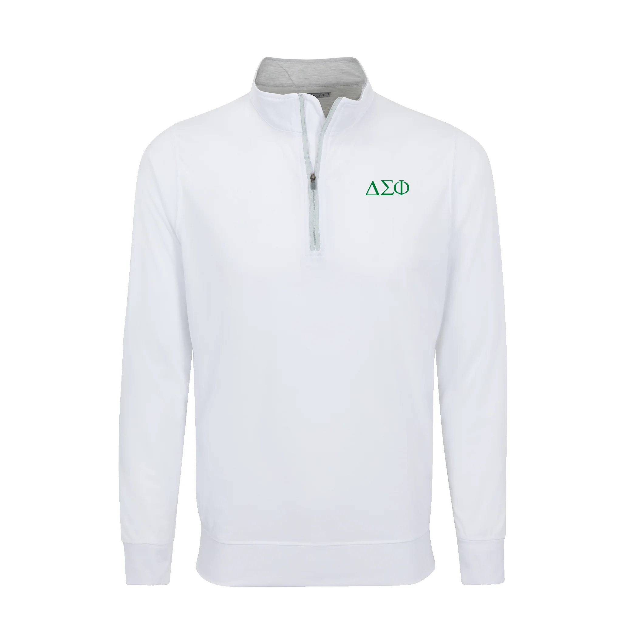 Delta Sigma Phi DriRelease® Performance Pullover White
