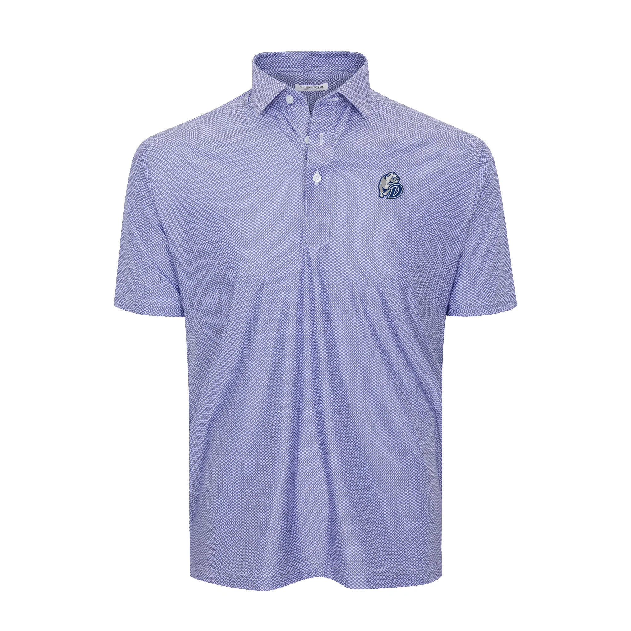 Drake Featherweight Flex Polo Congressional Navy