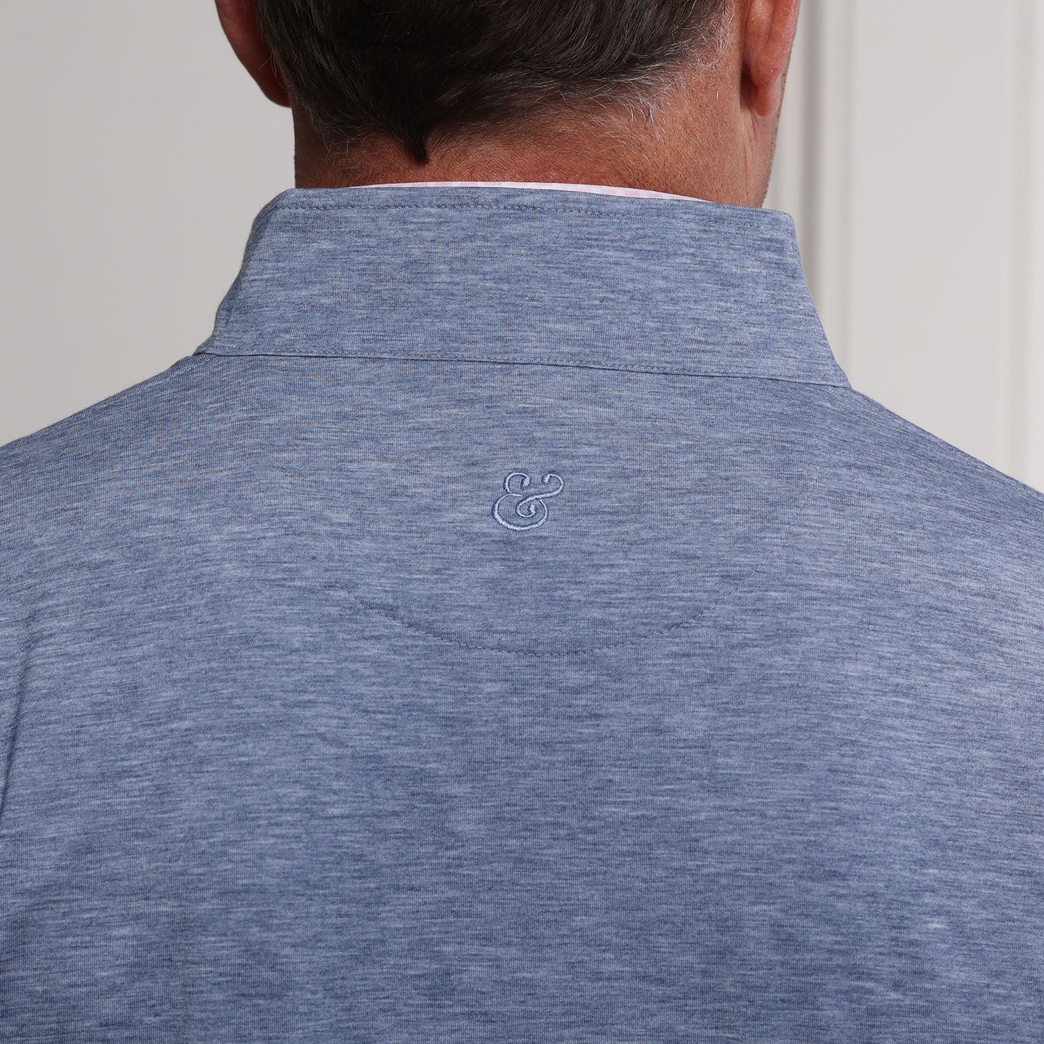 DriRelease® Performance Pullover Dark Steel Blue - Image 3