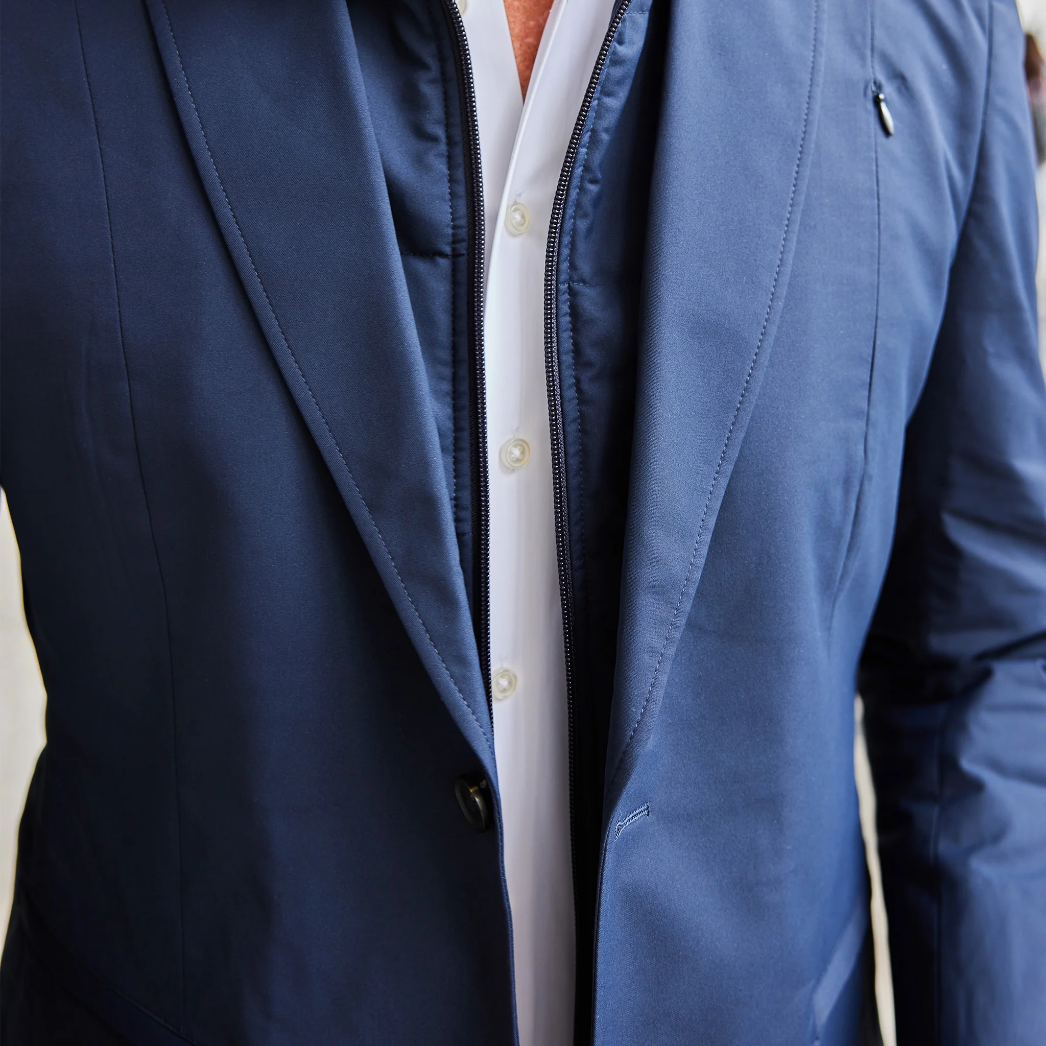 Equinox All-Weather Blazer Jacket Navy - Image 5