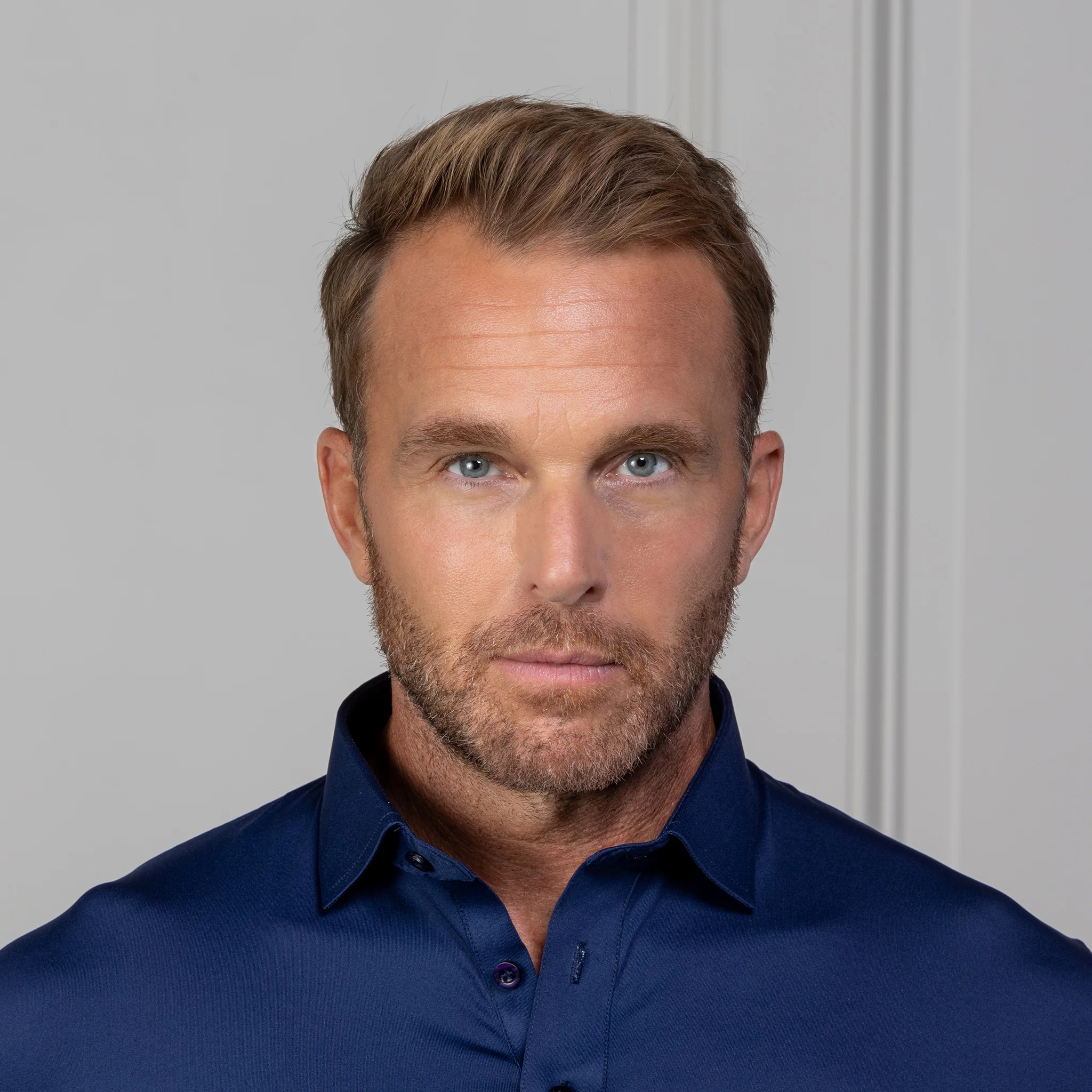 Featherweight Flex Polo Navy - Image 4