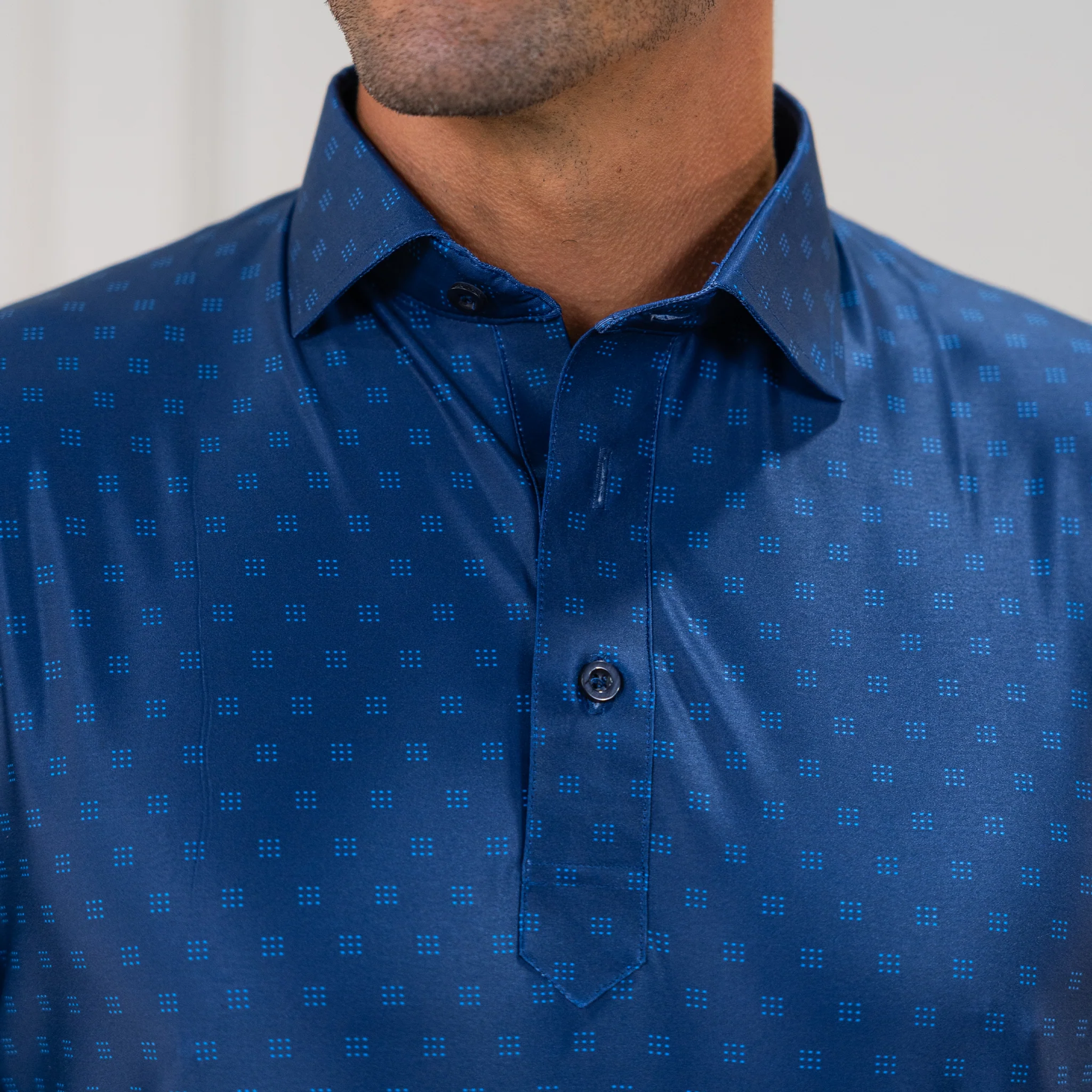 Featherweight Flex Polo Oracle Navy - Image 2