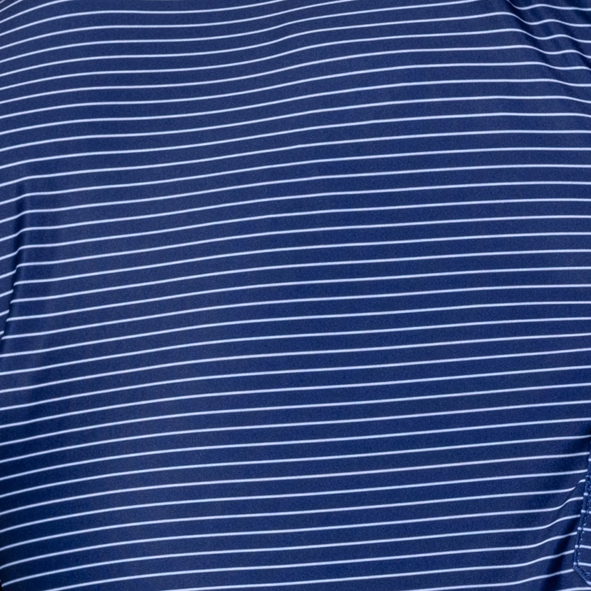 Featherweight Flex Polo Sawyer Navy with White Stripe - Image 6