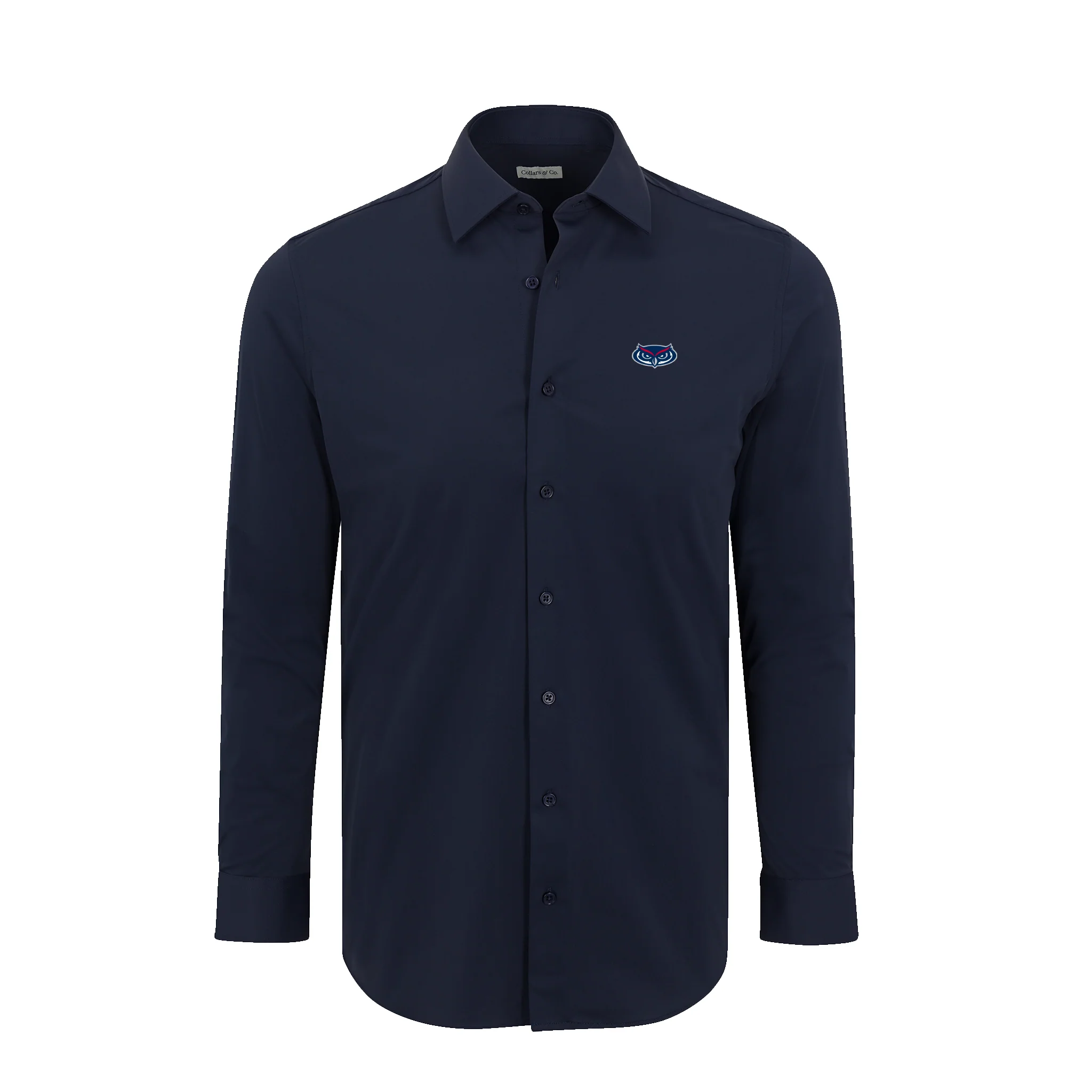 Florida Atlantic Apex Performance Dress Shirt Navy