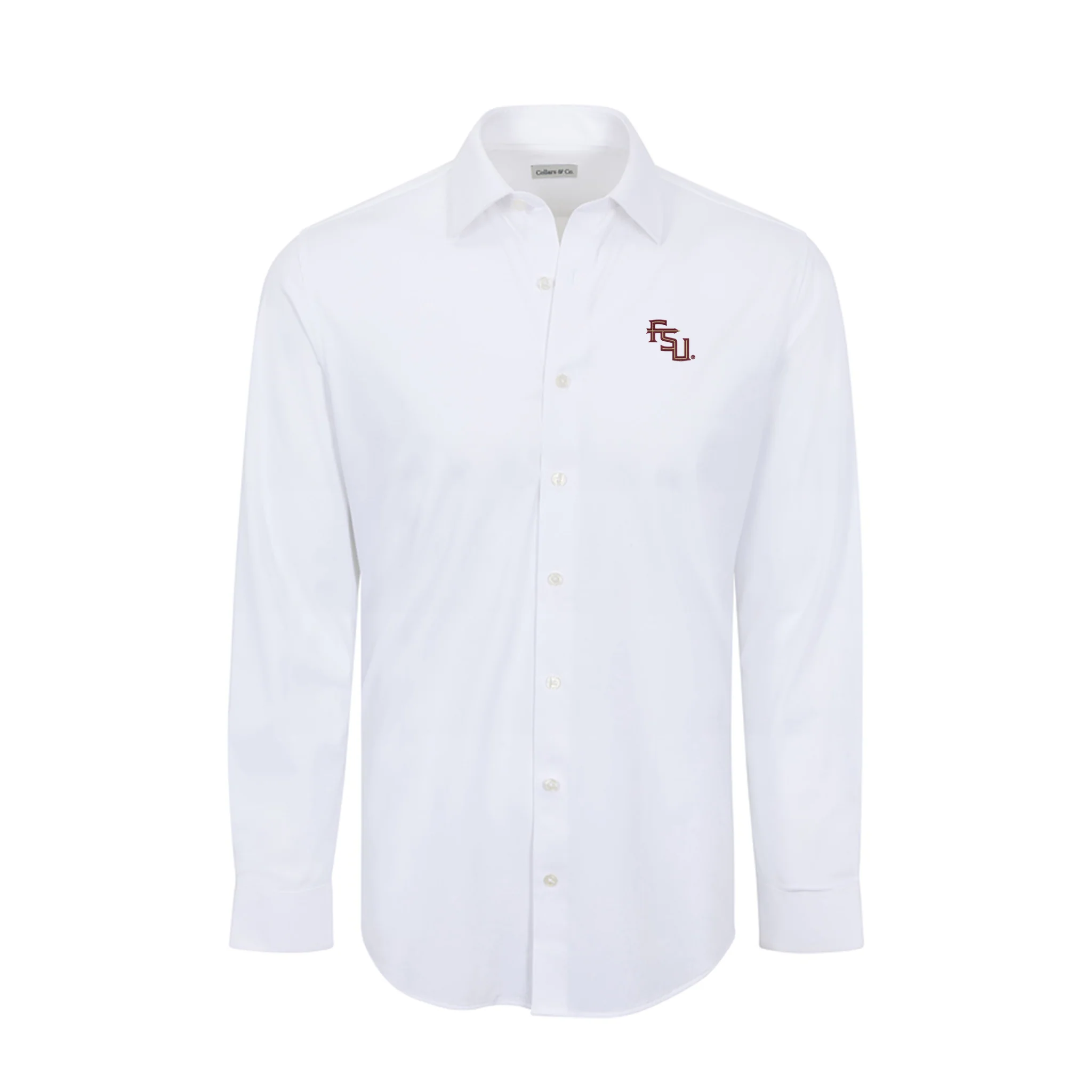 Florida State Apex Performance Dress Shirt White