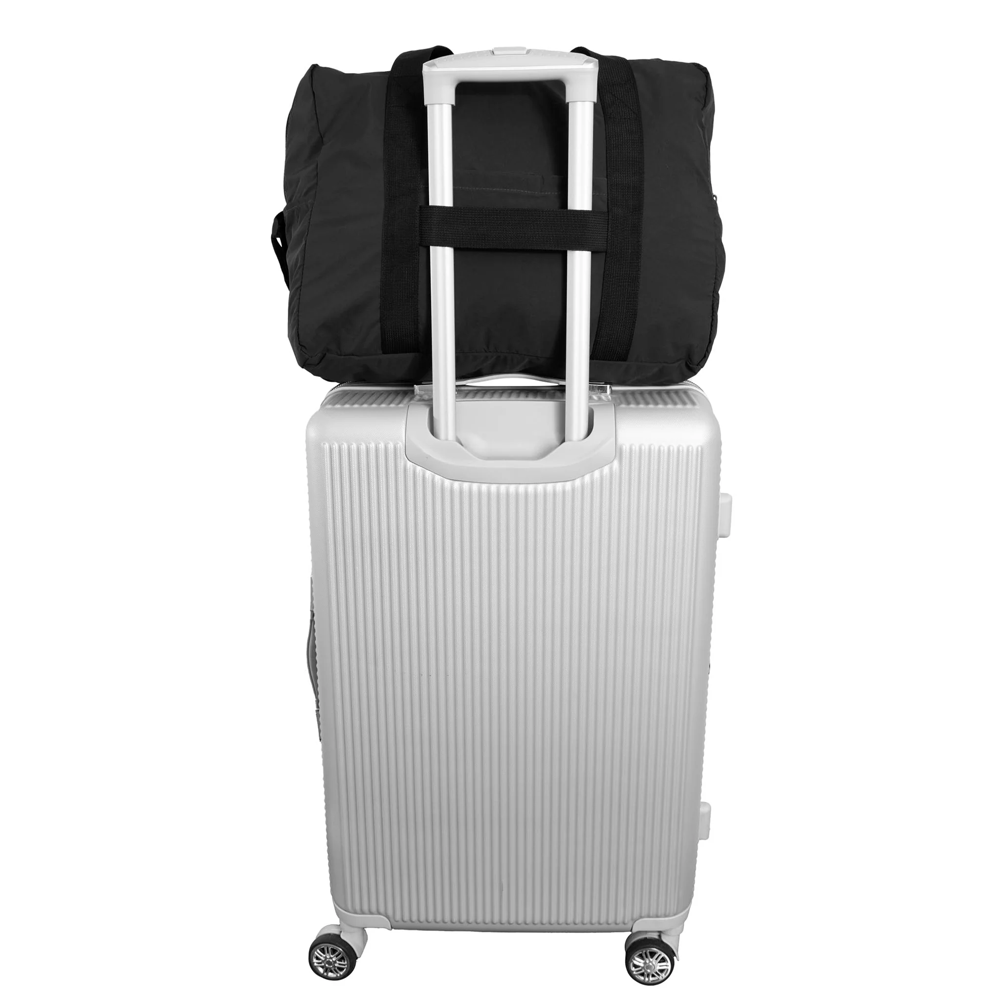 Fold ‘n’ Go Duffle by Collars & Co. X Boarding Pass NYC (13 x 7 x 18) - Image 3