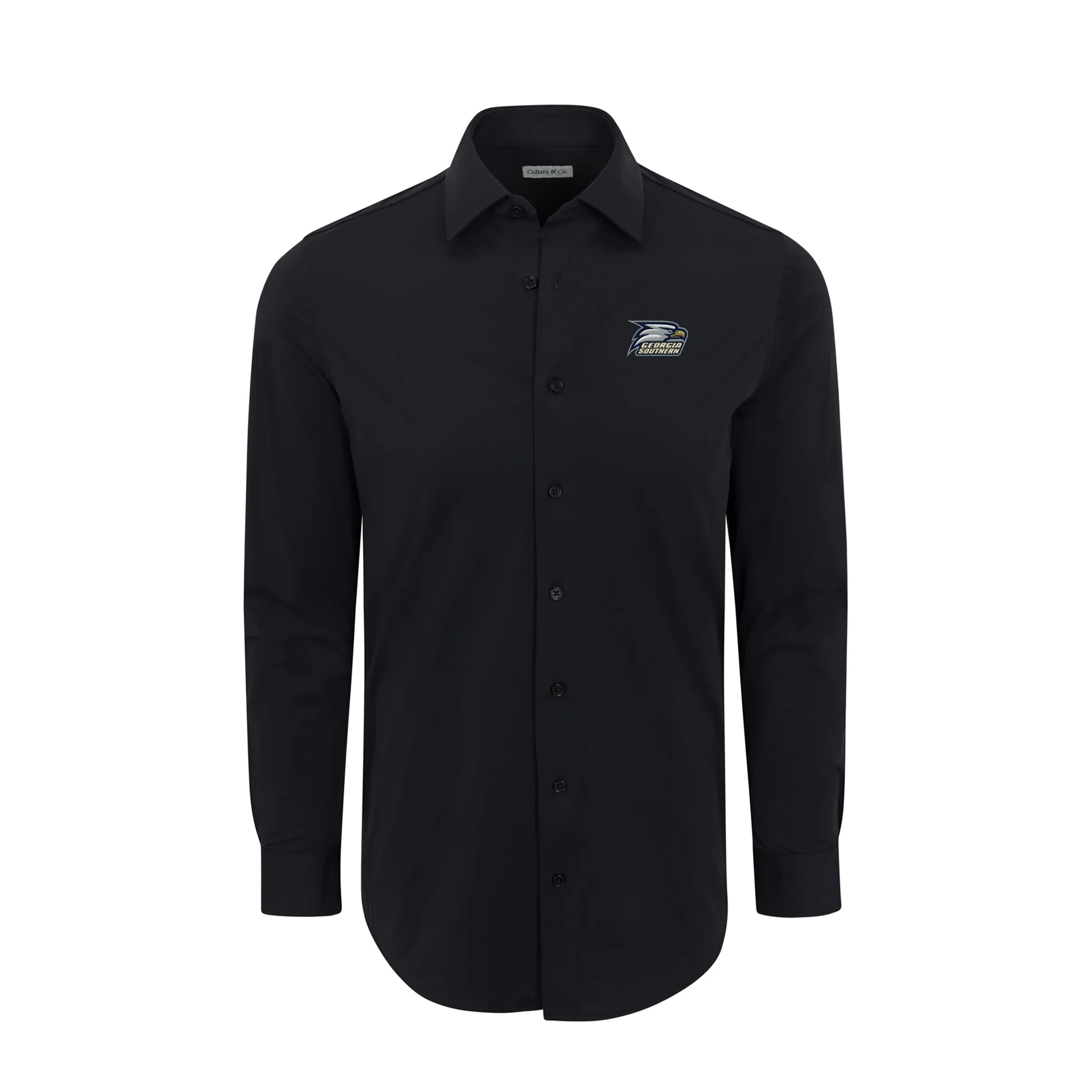 Georgia Southern Apex Performance Dress Shirt Black