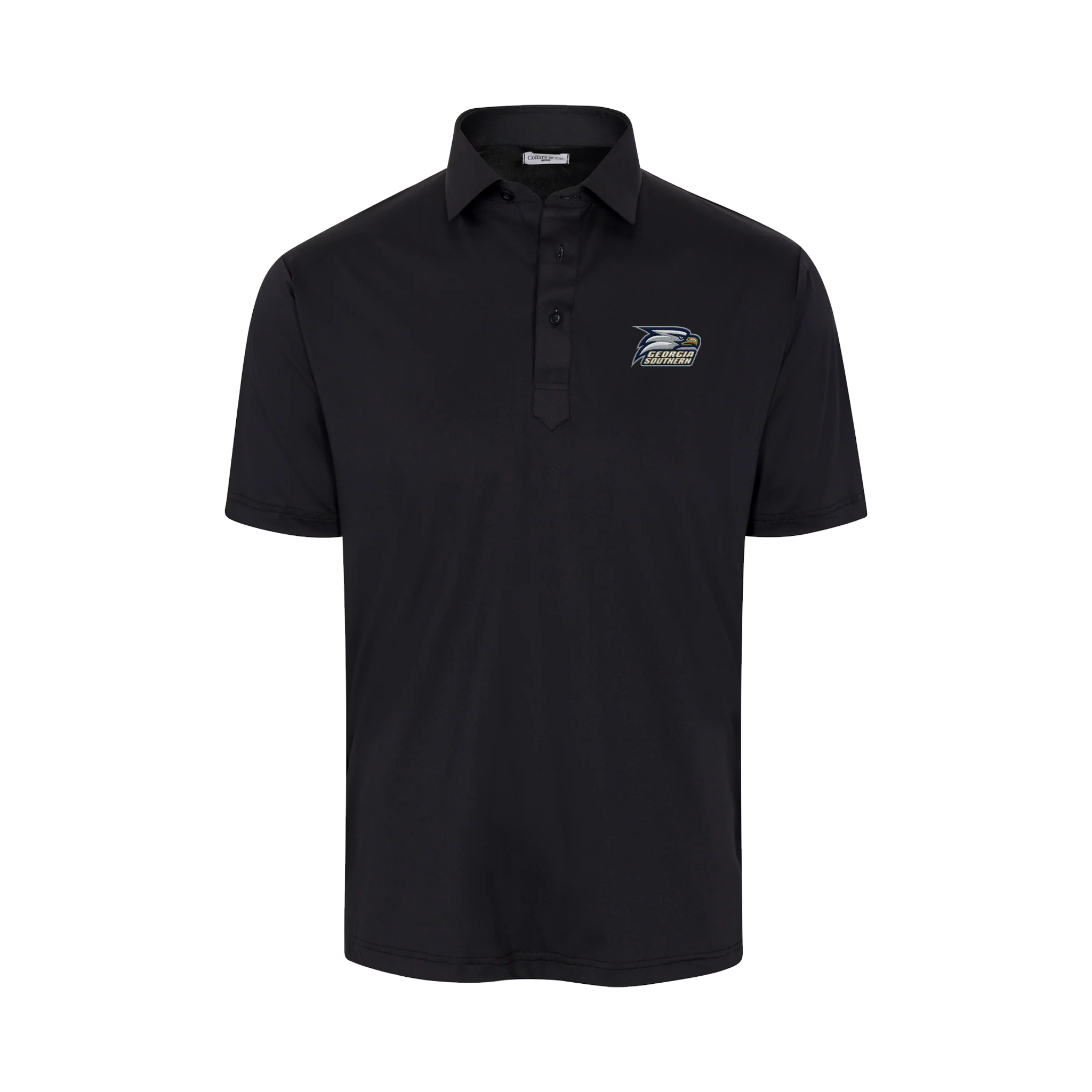 Georgia Southern Featherweight Flex Polo Black