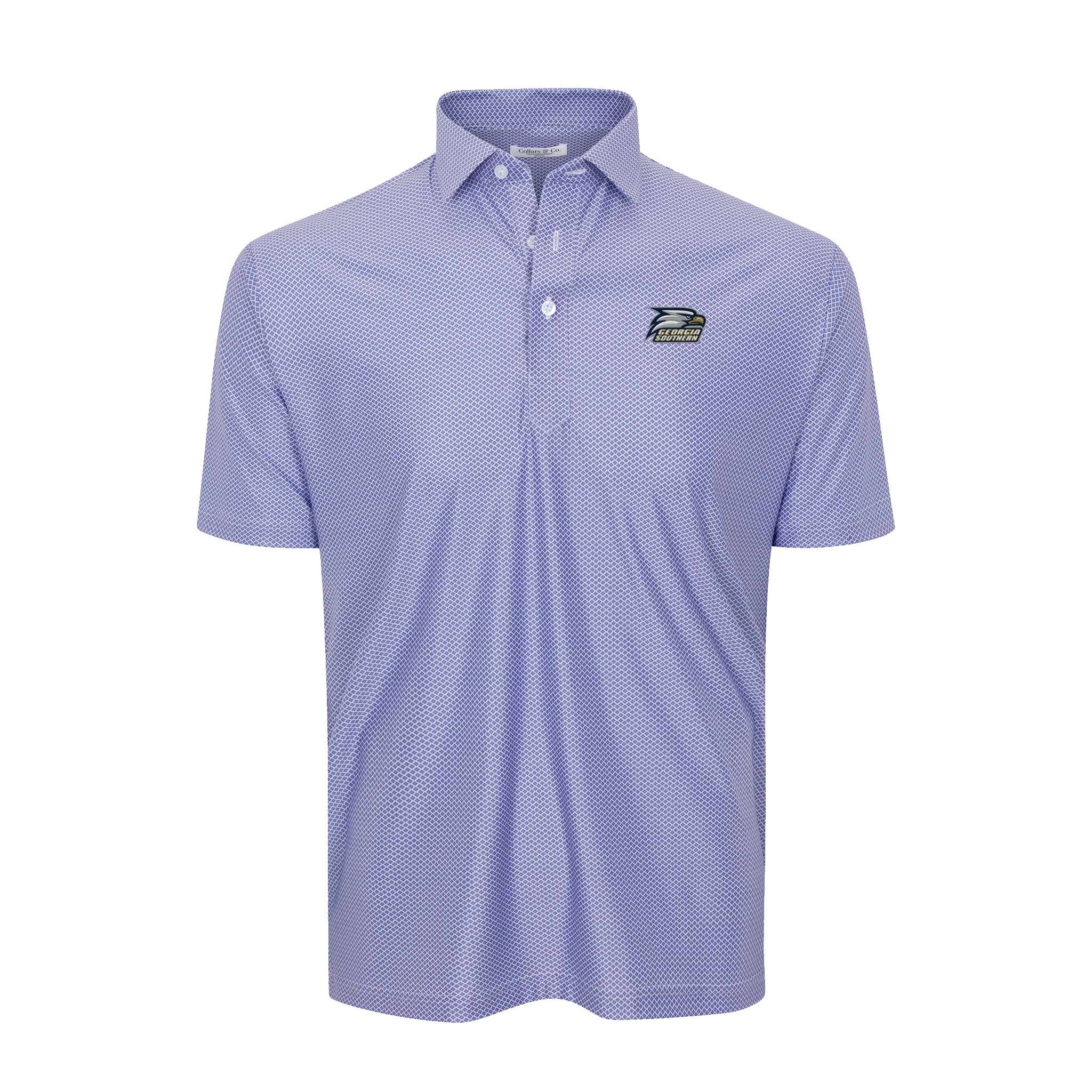 Georgia Southern Featherweight Flex Polo Congressional Navy