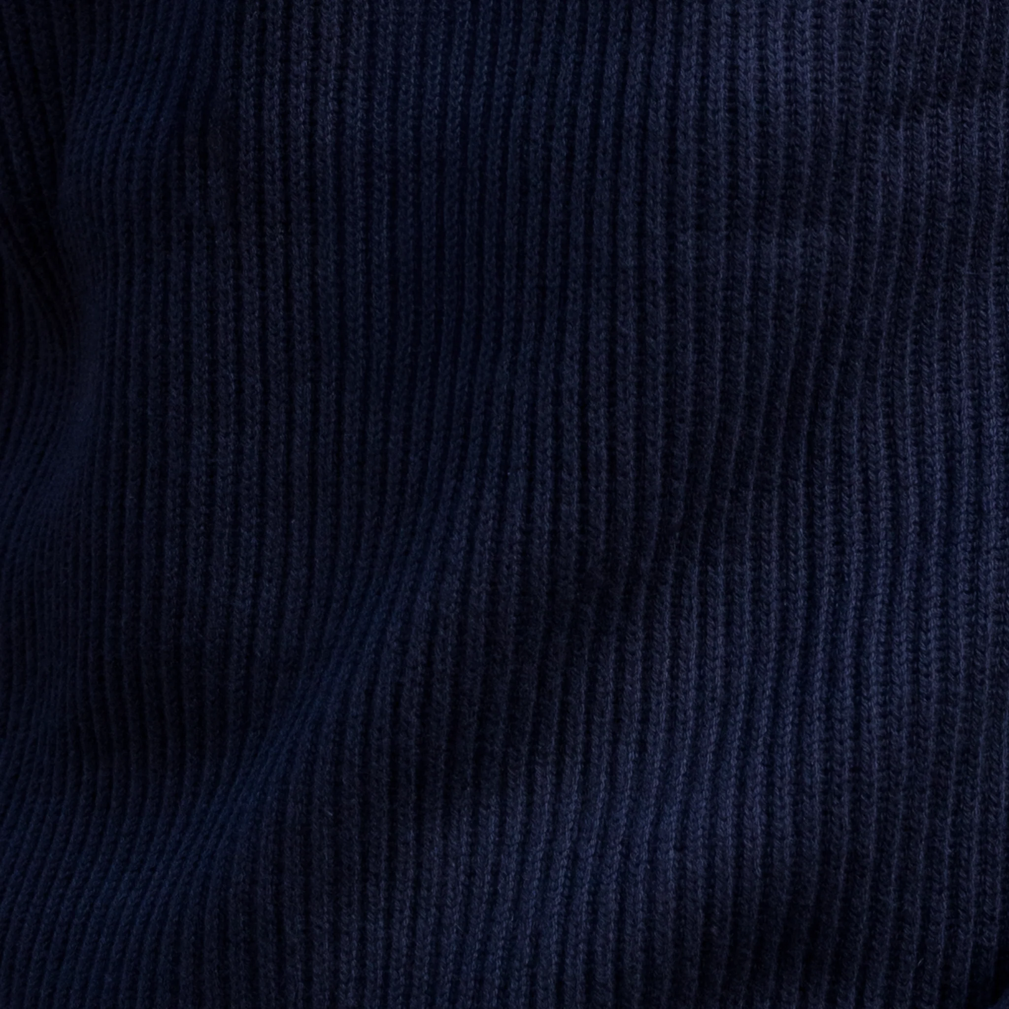 Holland Quarter Zip Hoodie Midnight Navy - Image 4
