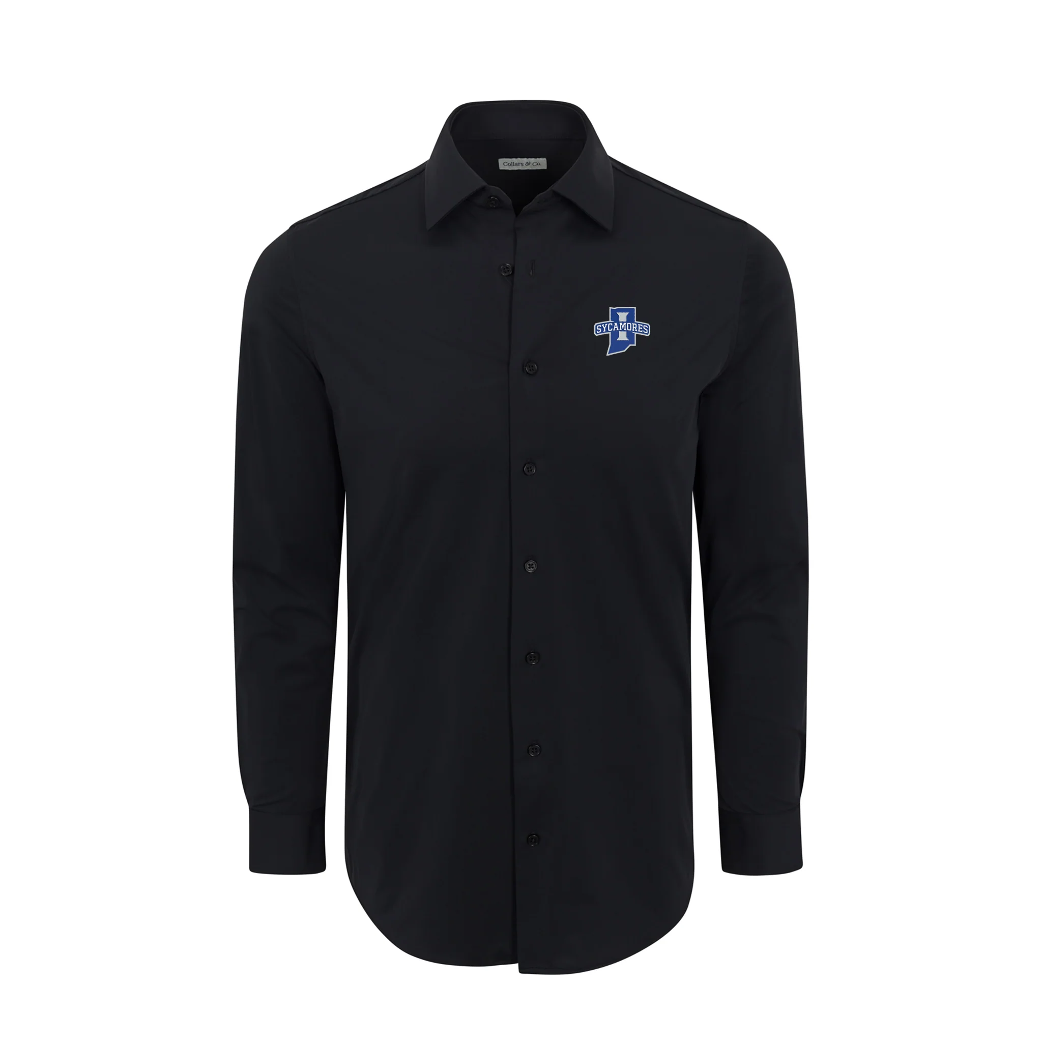 Indiana State Apex Performance Dress Shirt Black
