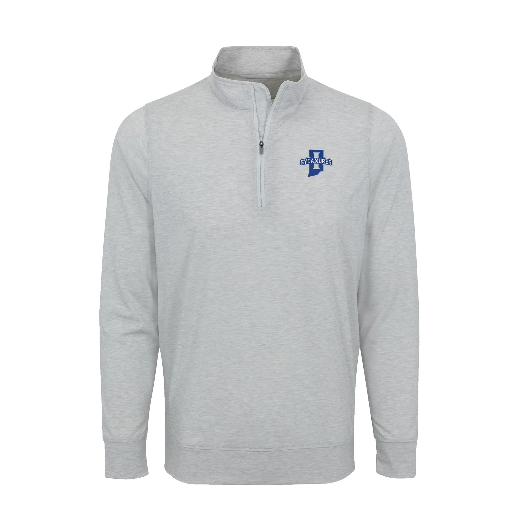 Indiana State DriRelease® Performance Pullover Light Grey