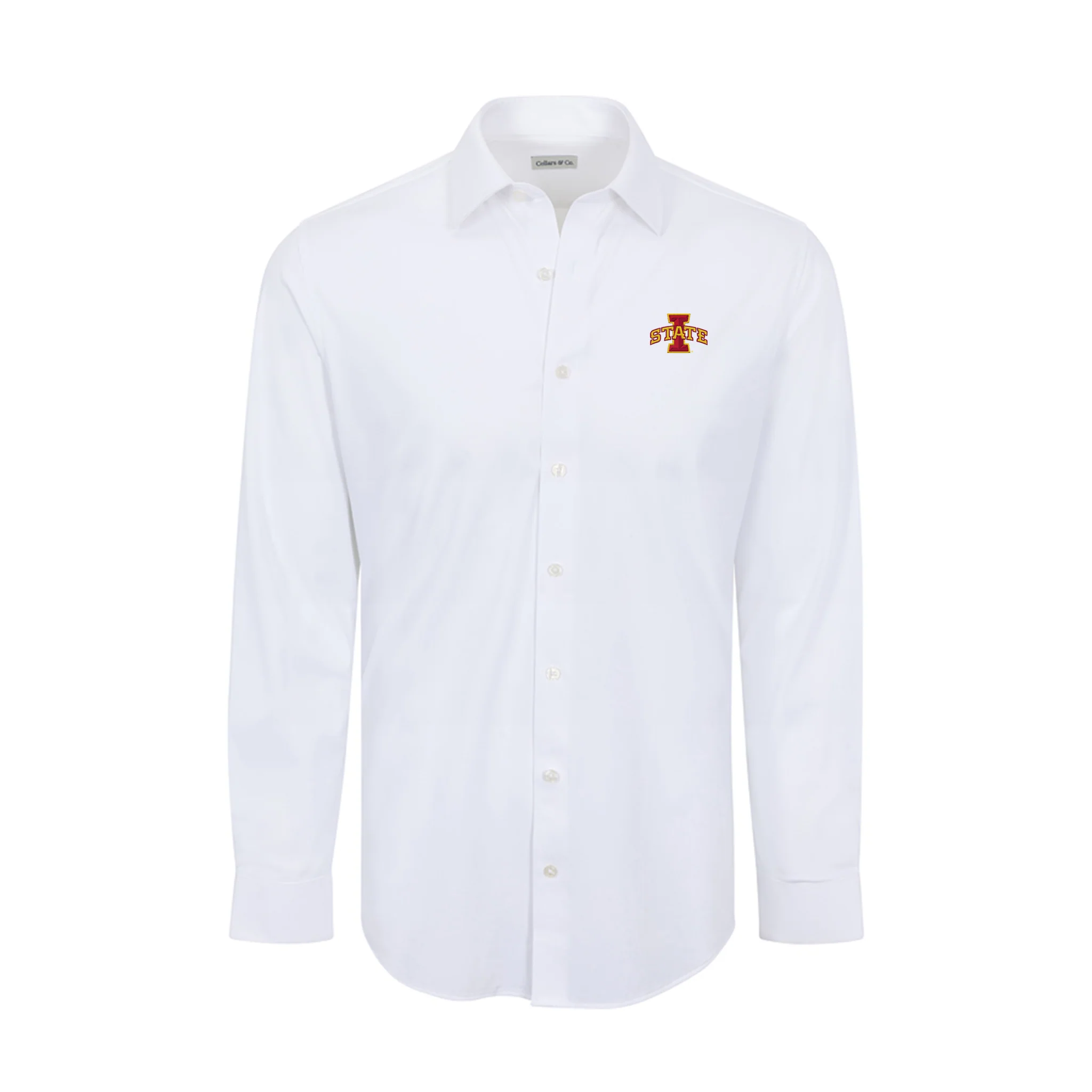 Iowa State Apex Performance Dress Shirt White