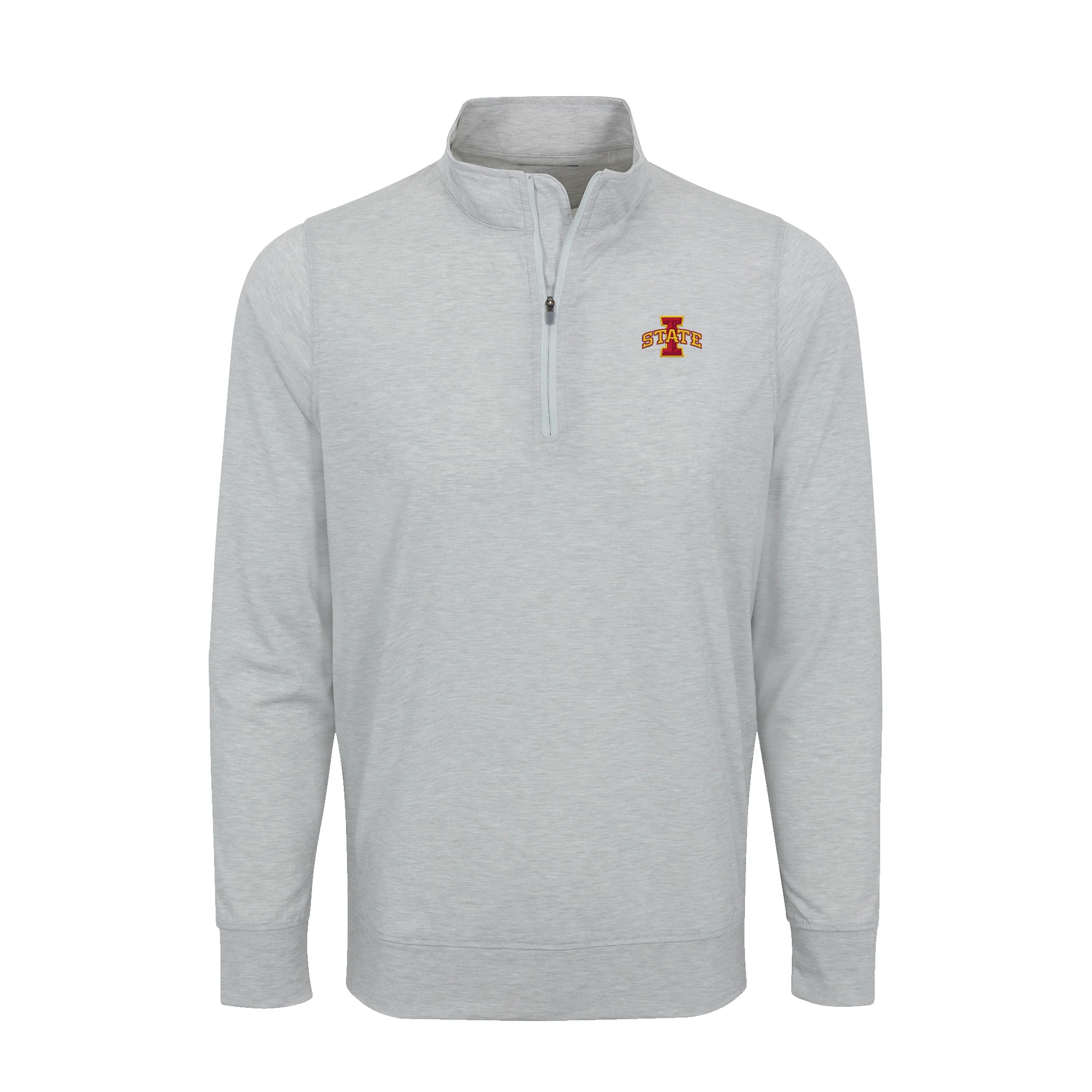 Iowa State DriRelease® Performance Pullover Light Grey