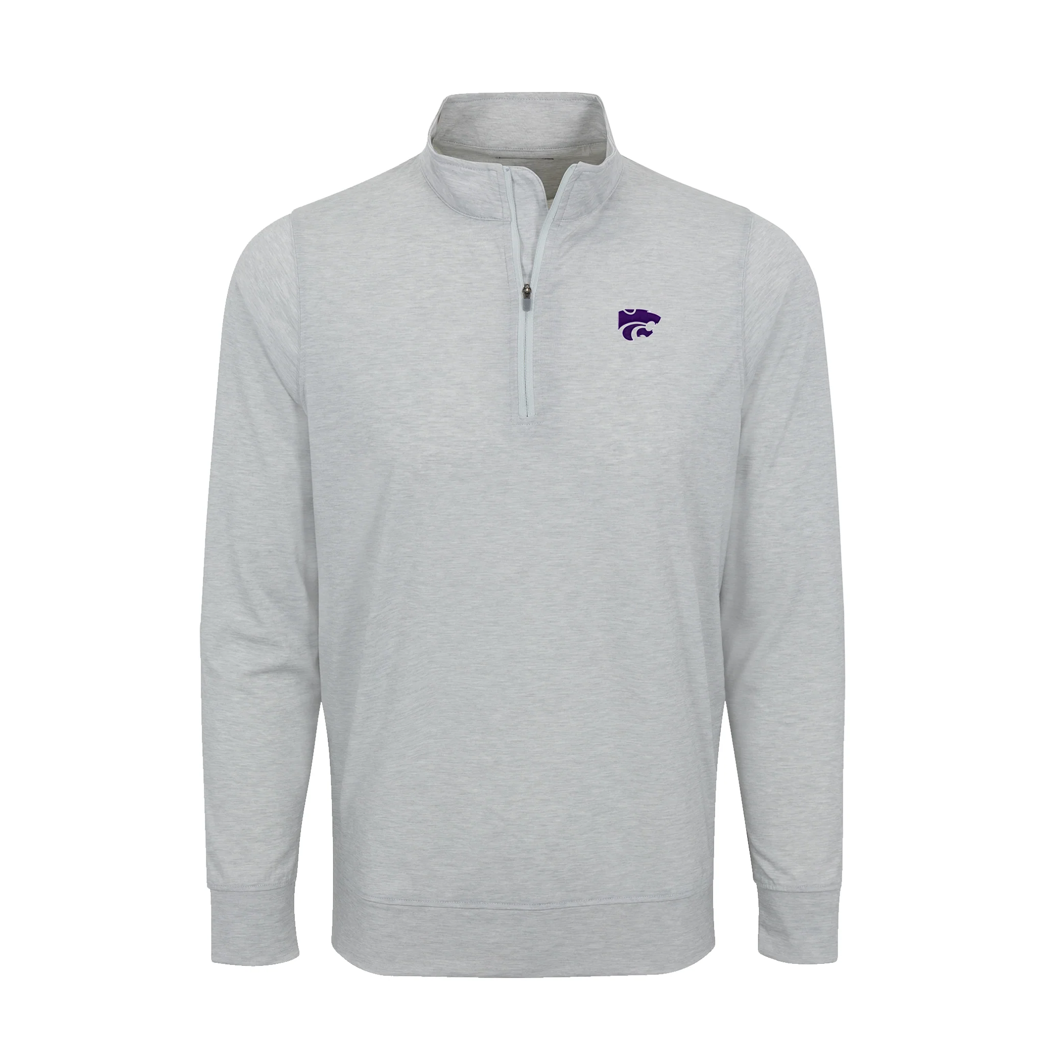 K-State DriRelease® Performance Pullover Light Grey