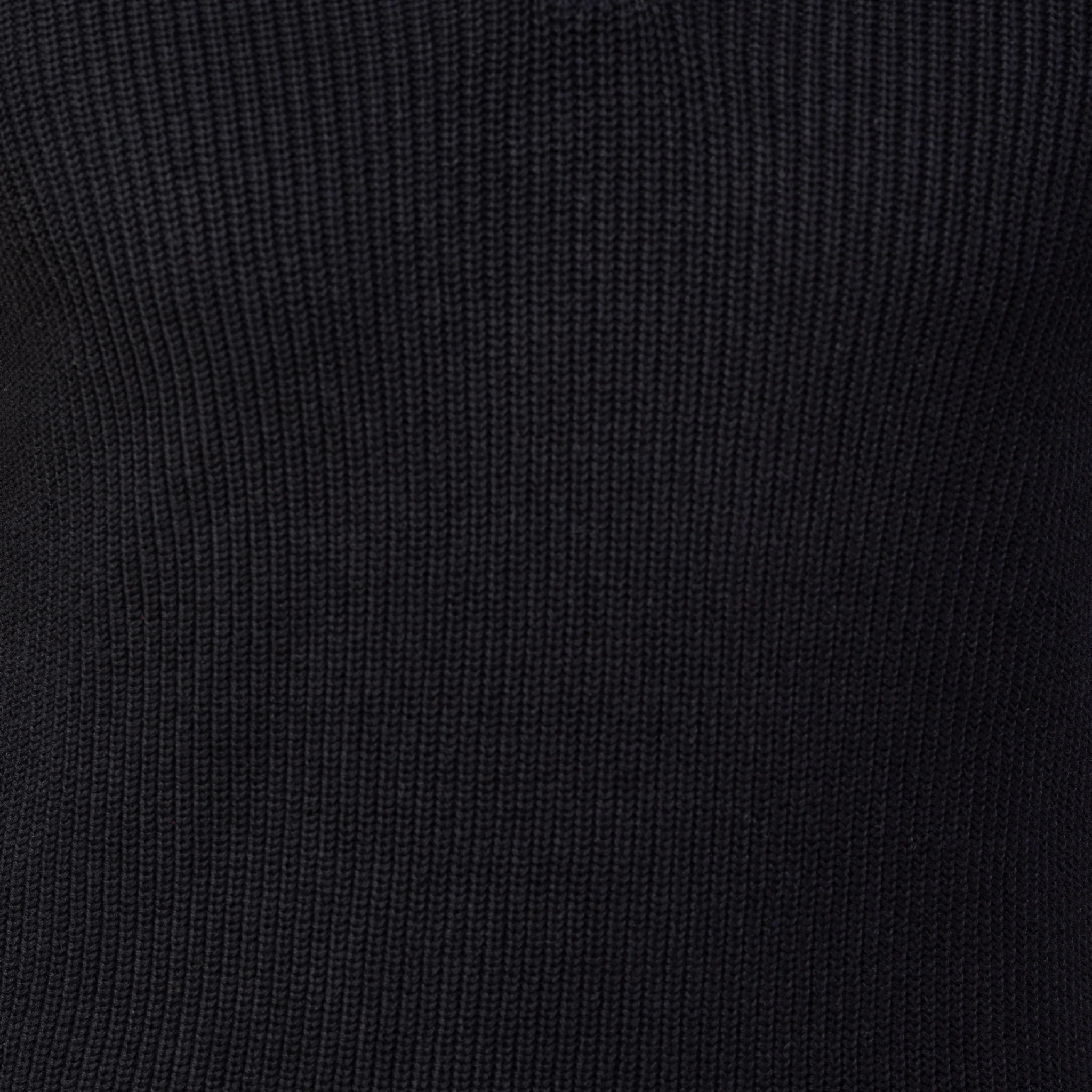 Kennebunkport Black Cotton Sweater - Image 7
