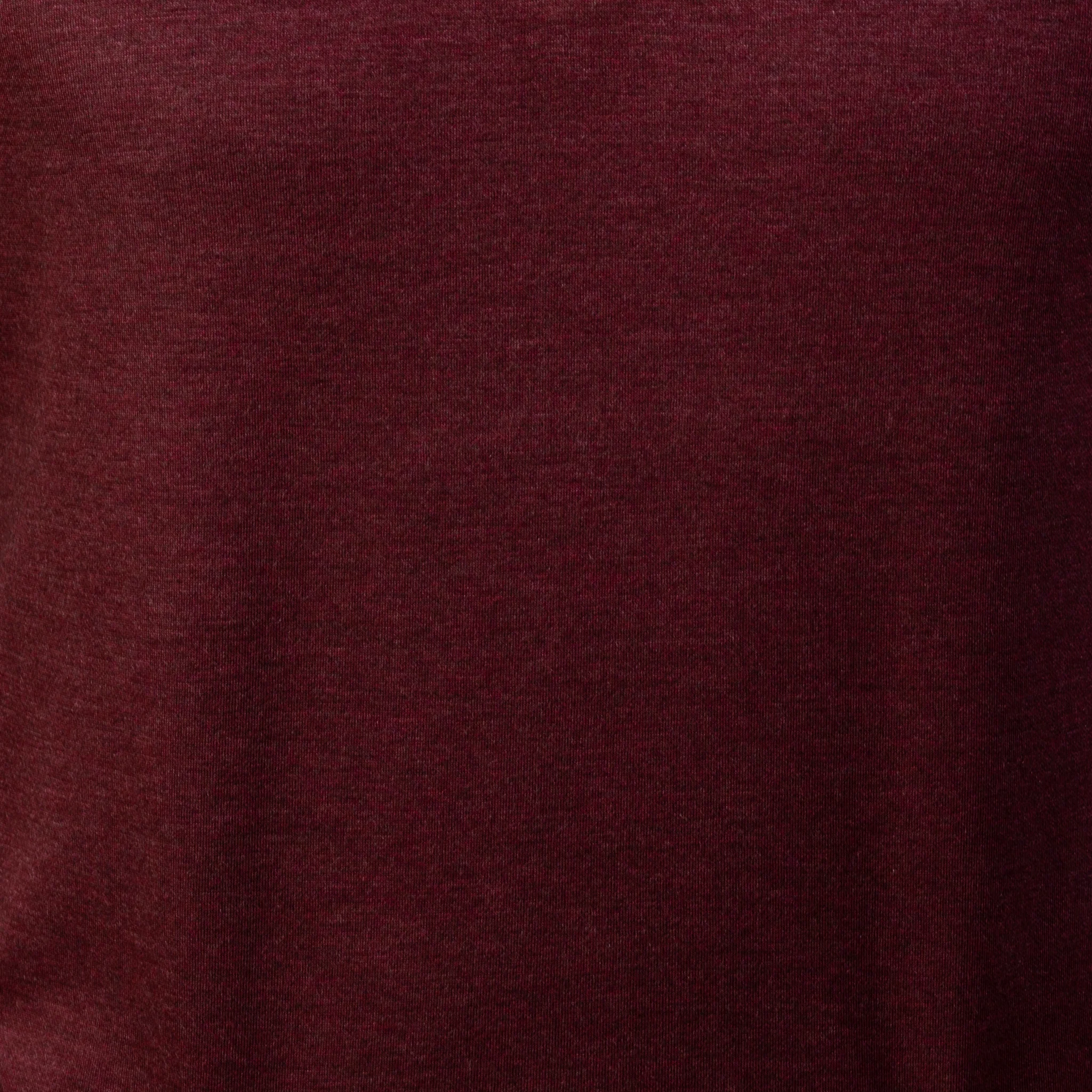 Merlot Heather Cloud Cotton Quarter Zip - Image 5