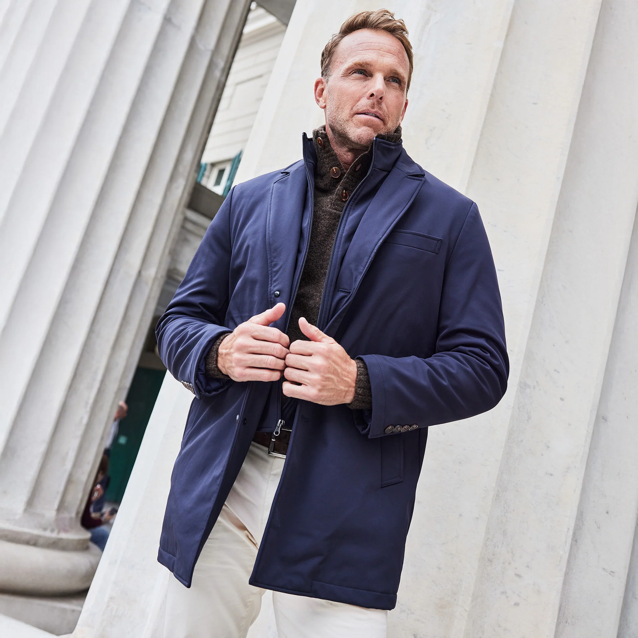 Metropolitan Coat Navy - Image 5