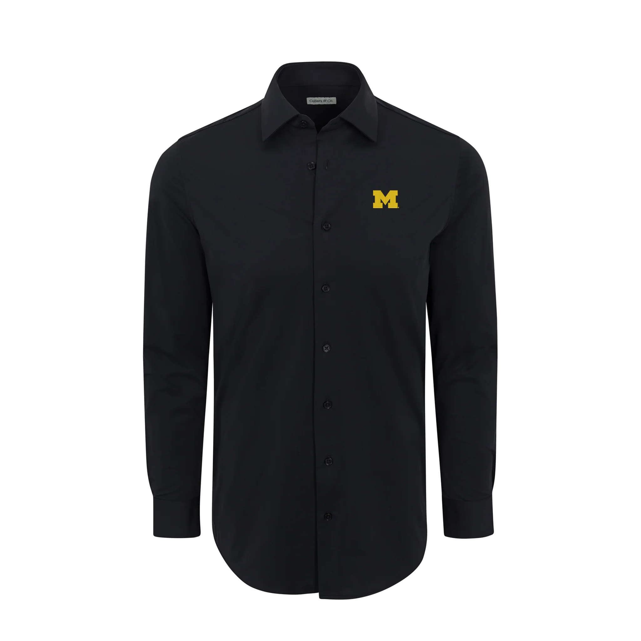 Michigan Apex Performance Dress Shirt Black