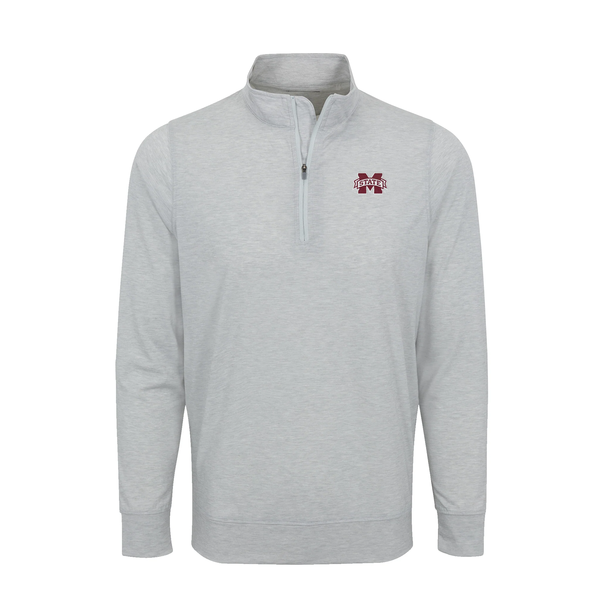 Mississippi State DriRelease® Performance Pullover Light Grey