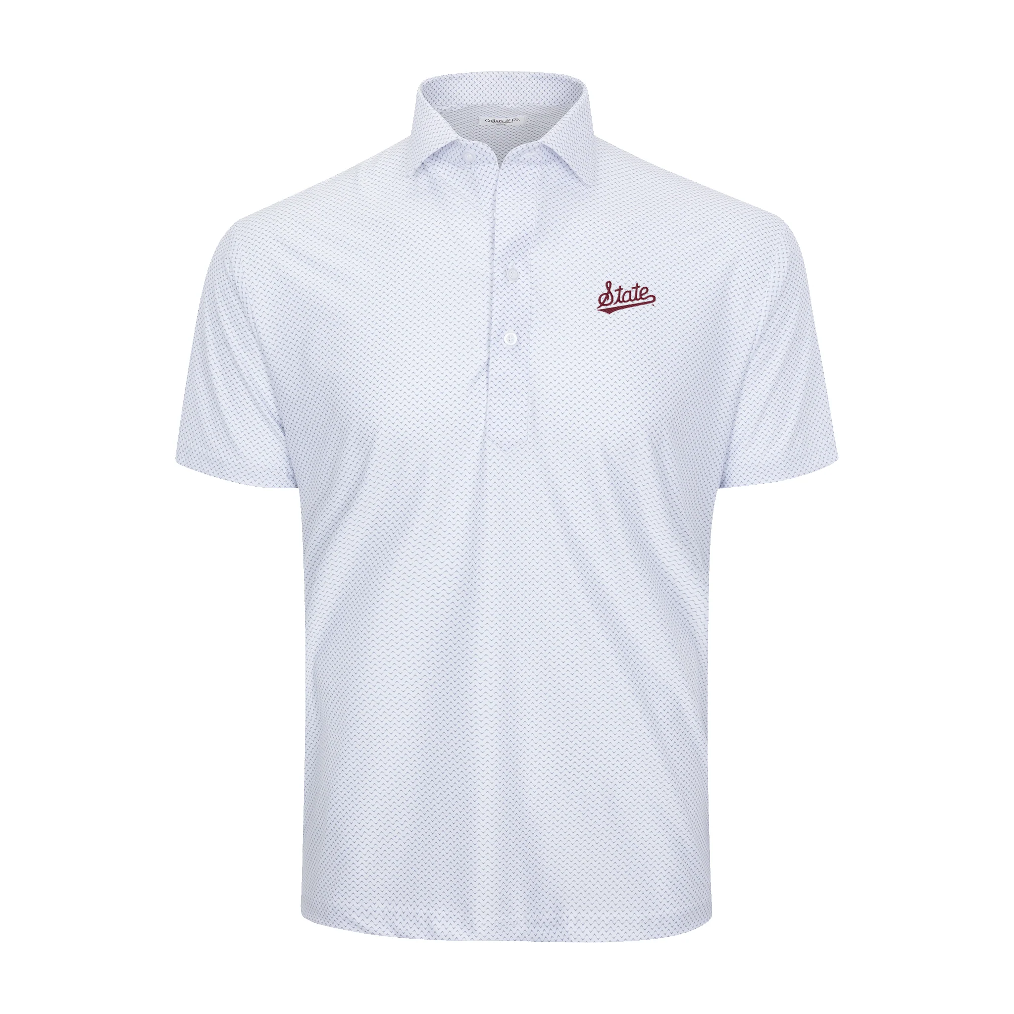 Mississippi State Featherweight Flex Polo Pulse