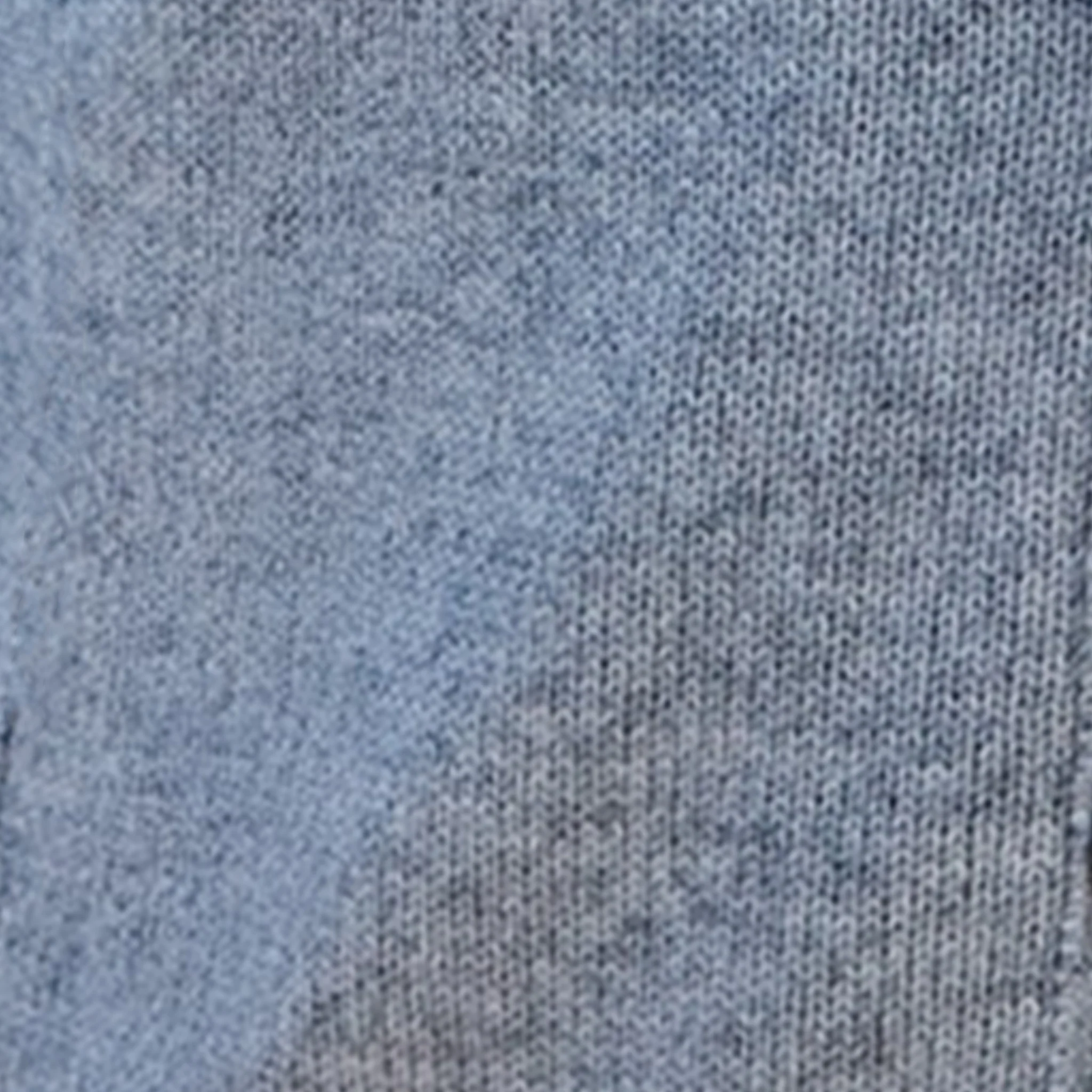 Napoli Cardigan in Wool & Cashmere Grey - Image 6