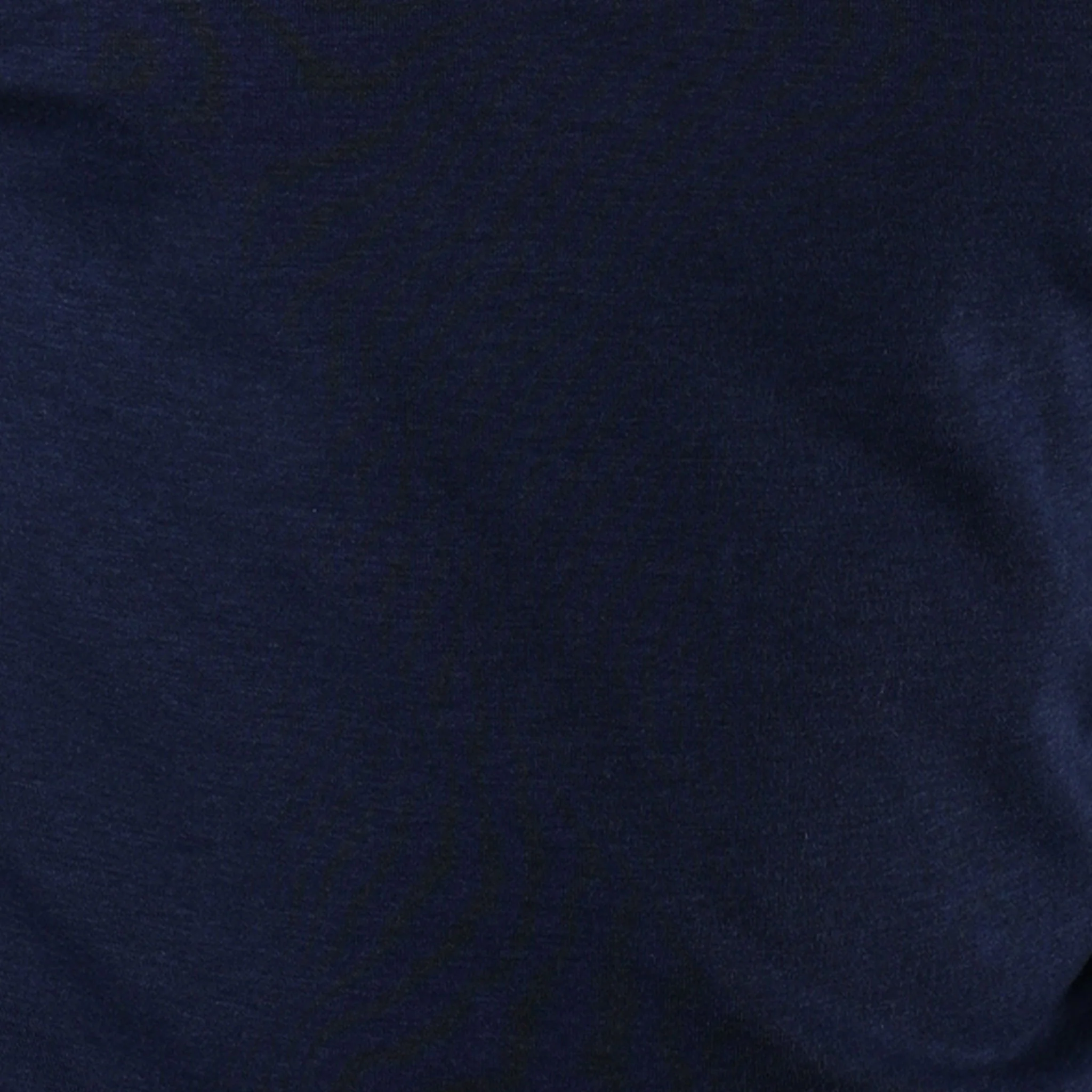 Navy Heather Cloud Cotton Quarter Zip with Grey Trim - Image 7