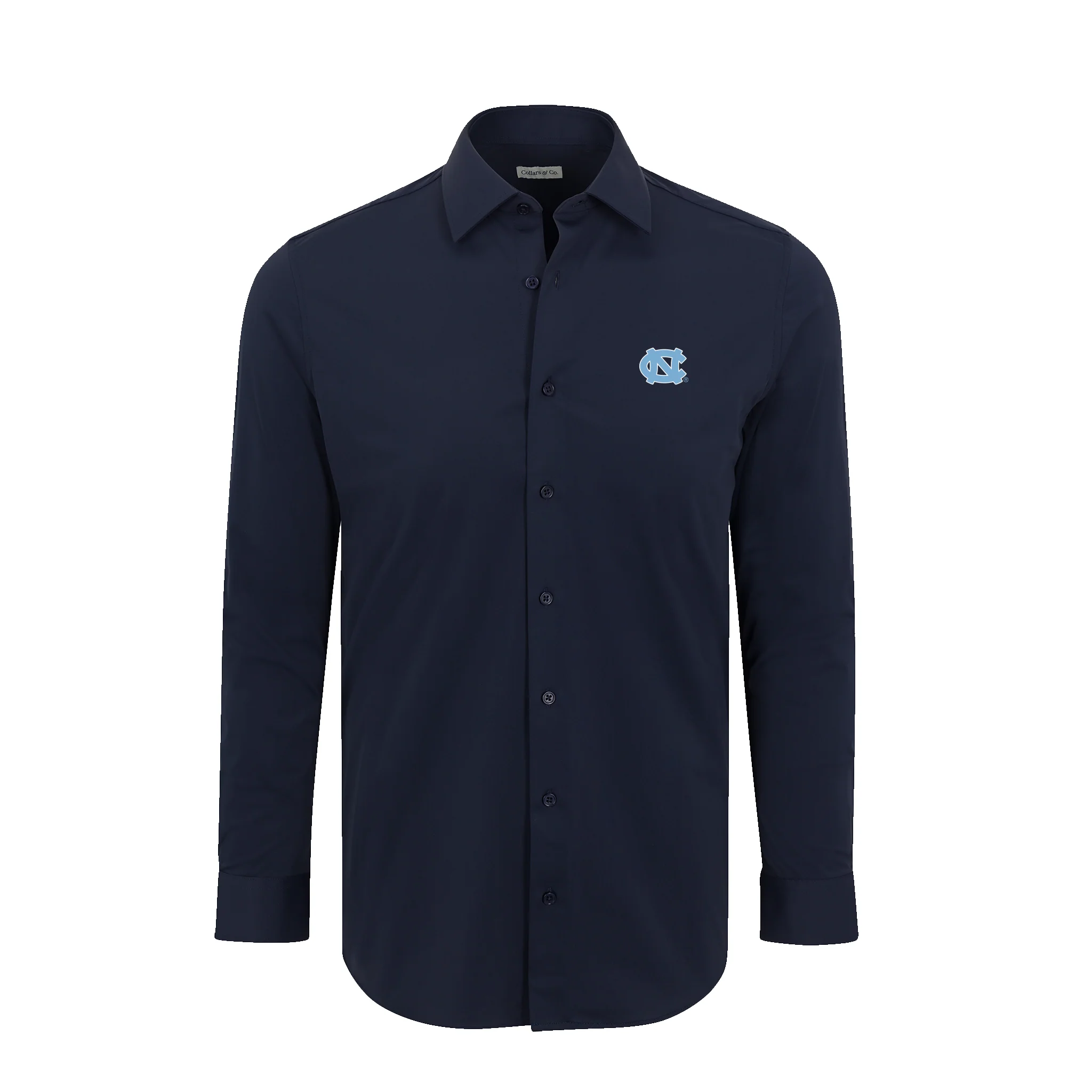 North Carolina Apex Performance Dress Shirt Navy