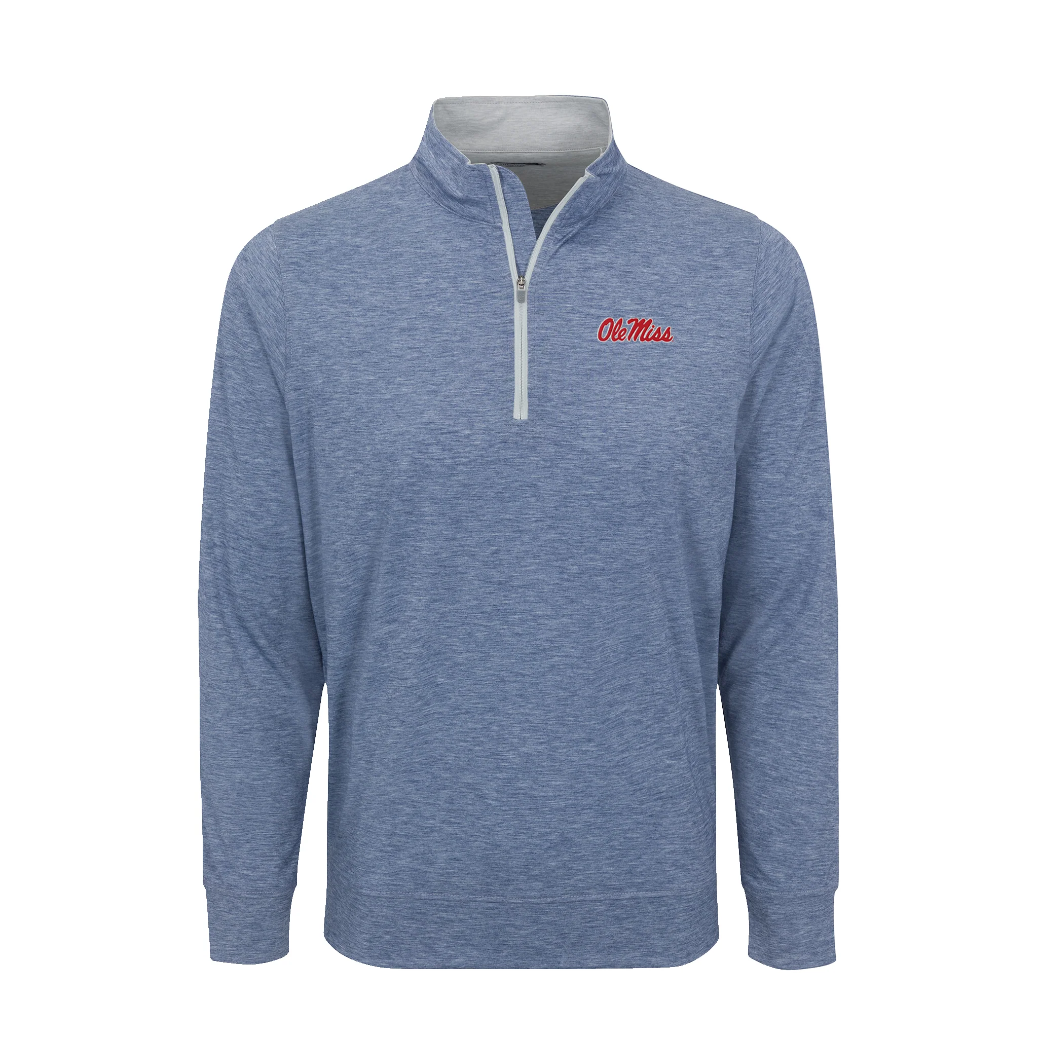 Ole Miss DriRelease® Performance Pullover Dark Steel Blue
