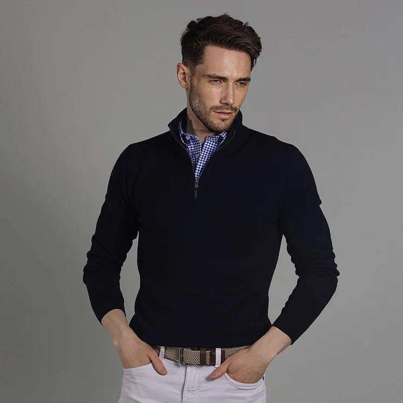 Oxford Button Down Collar Polo Blue Gingham - Image 4