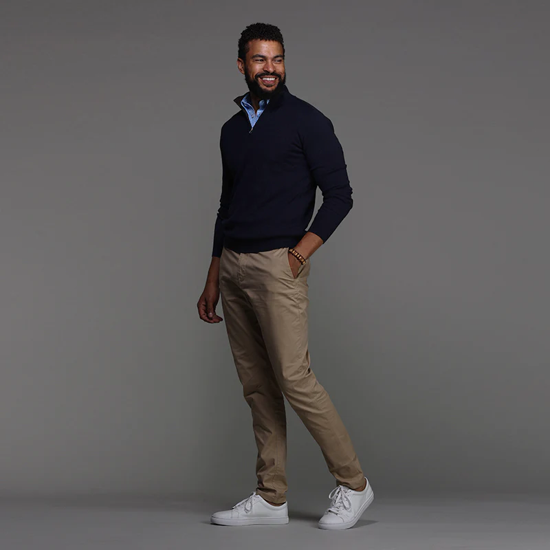 Oxford Button Down Collar Polo Newport Light Blue Gingham - Image 4