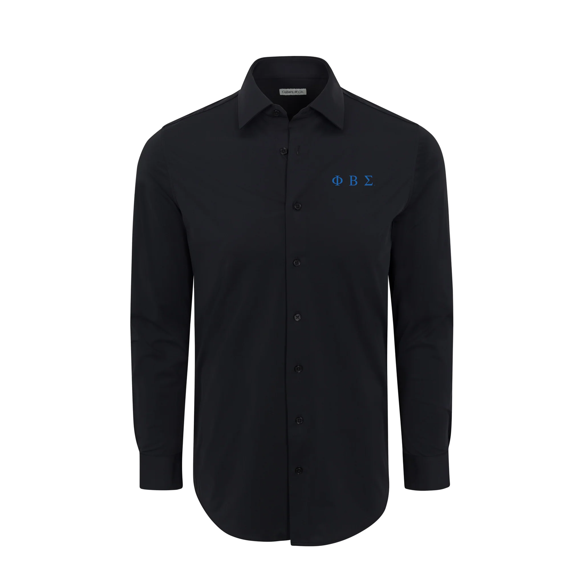 Phi Beta Sigma Apex Performance Dress Shirt Navy
