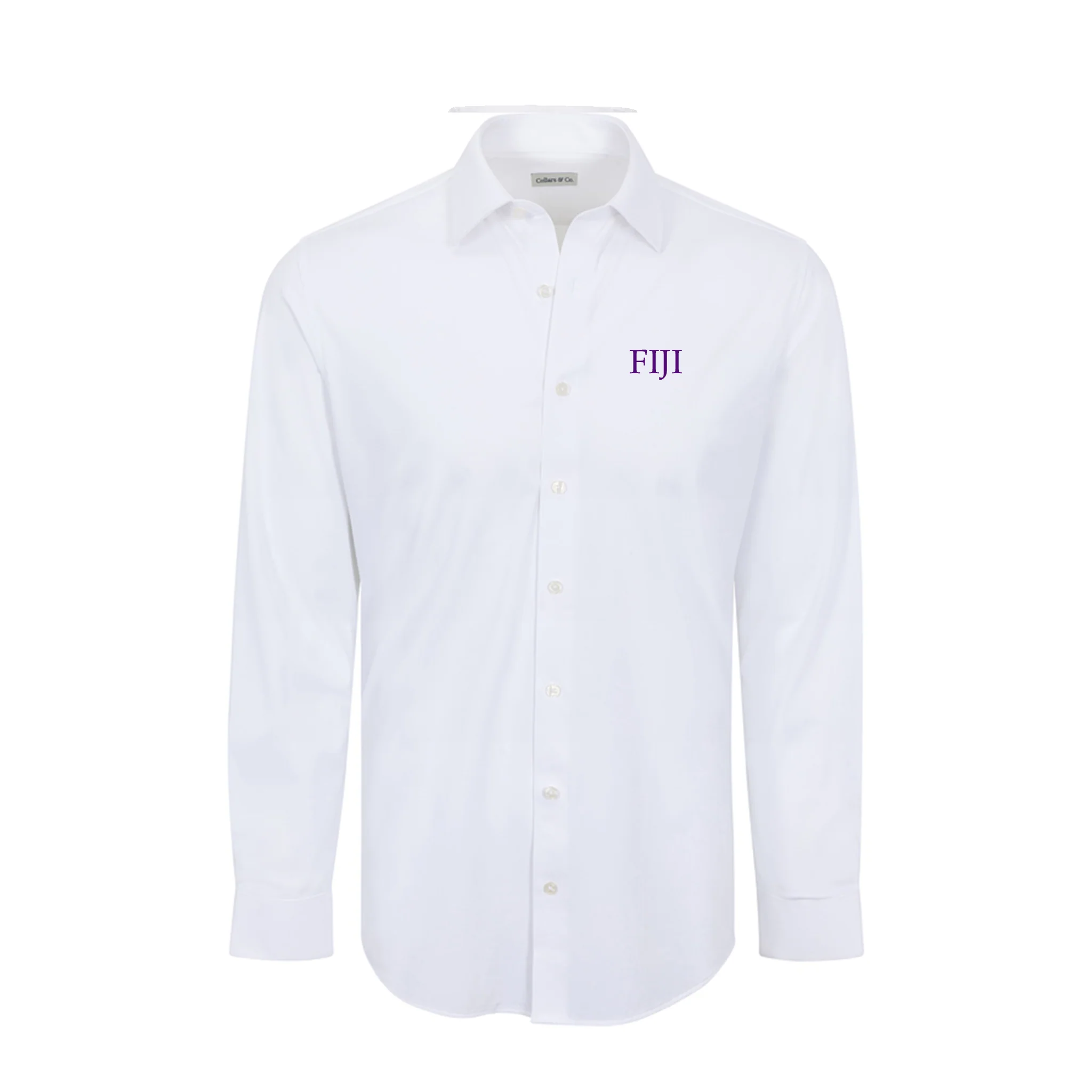 Phi Gamma Delta Apex Performance Dress Shirt White