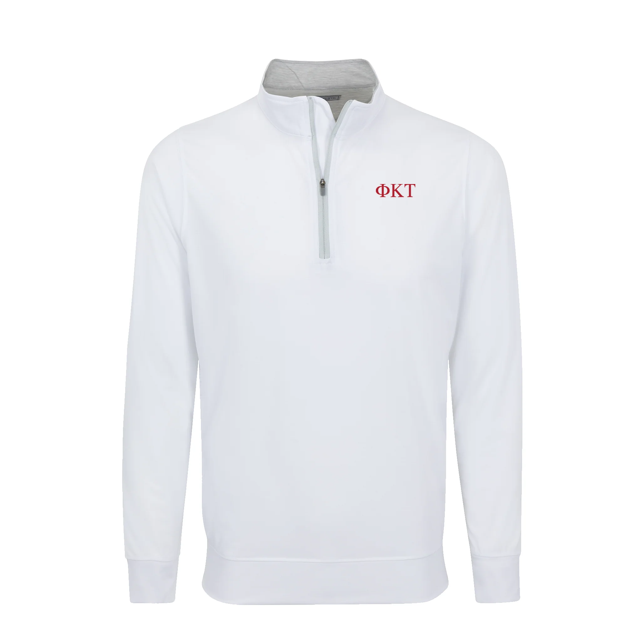 Phi Kappa Tau DriRelease® Performance Pullover White