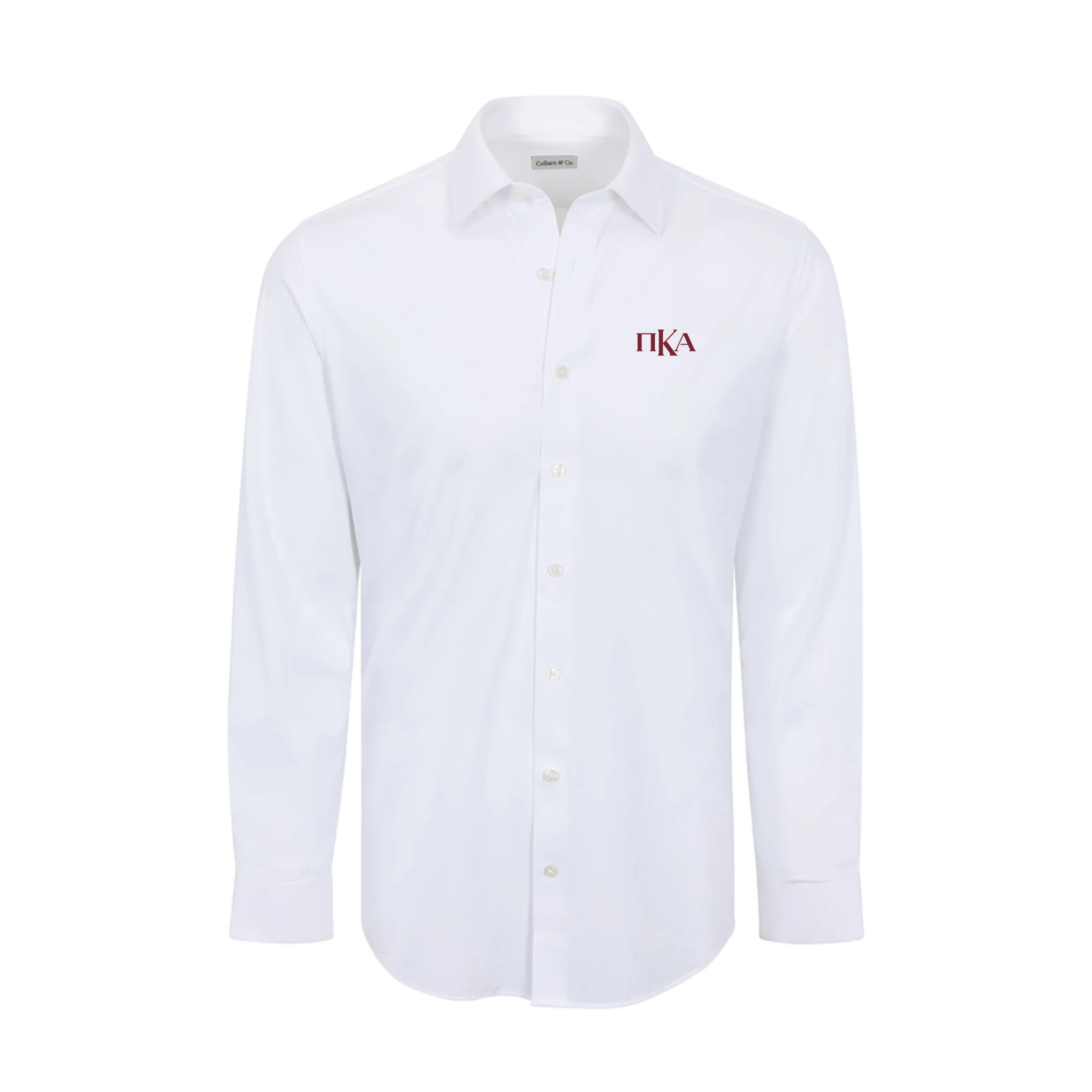 Pi Kappa Alpha Apex Performance Dress Shirt White