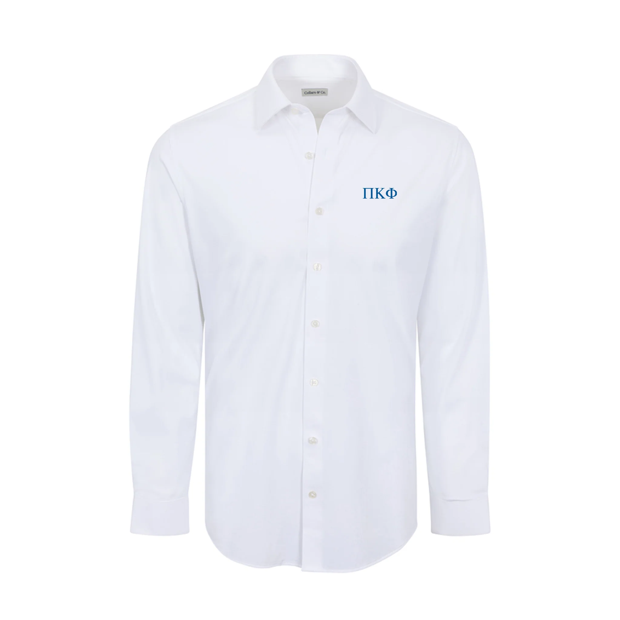 Pi Kappa Phi Apex Performance Dress Shirt White