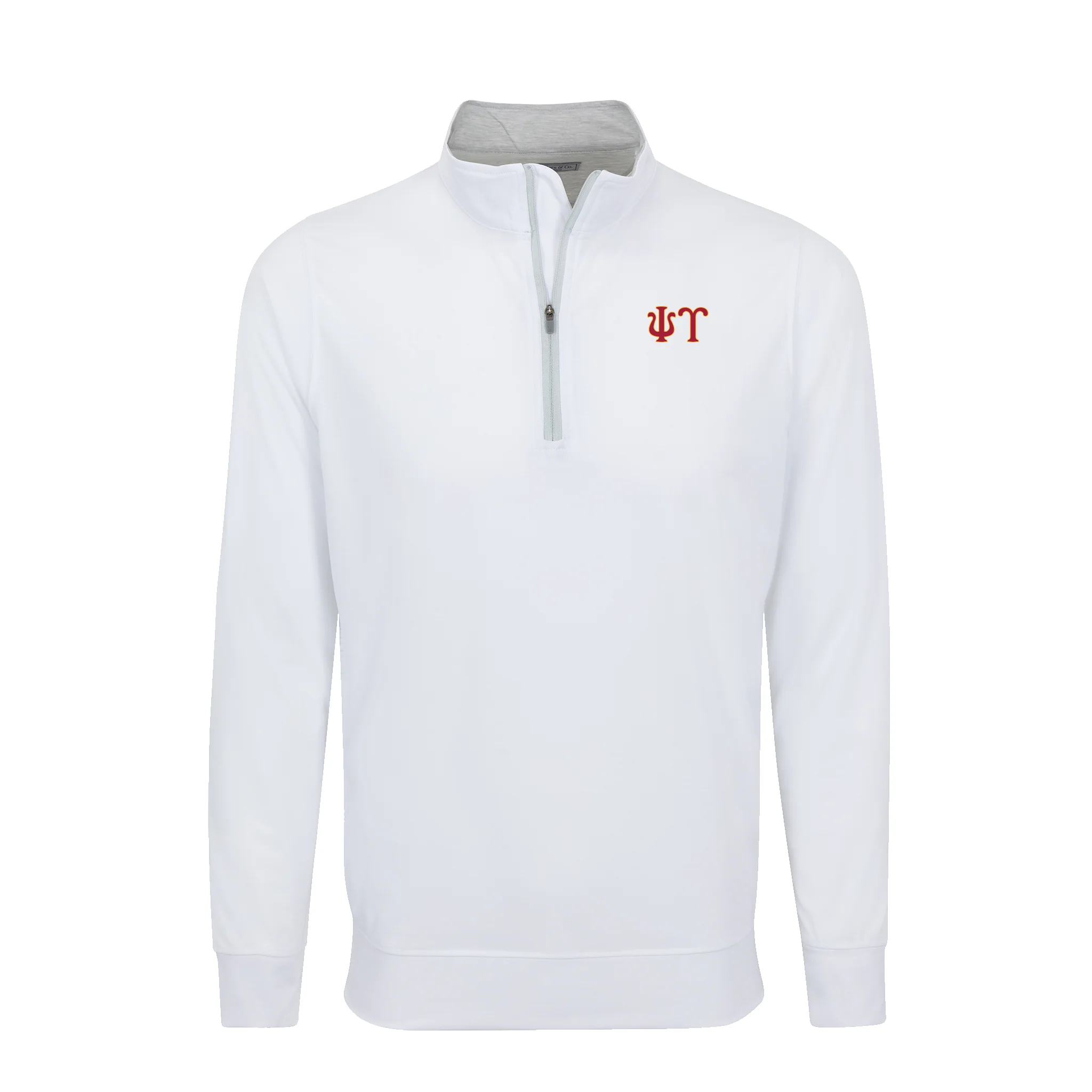 Psi Upsilon DriRelease® Performance Pullover White