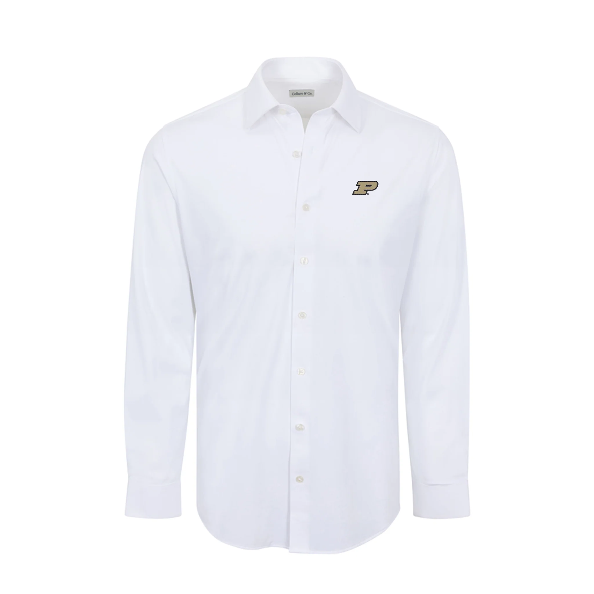 Purdue Apex Performance Dress Shirt White