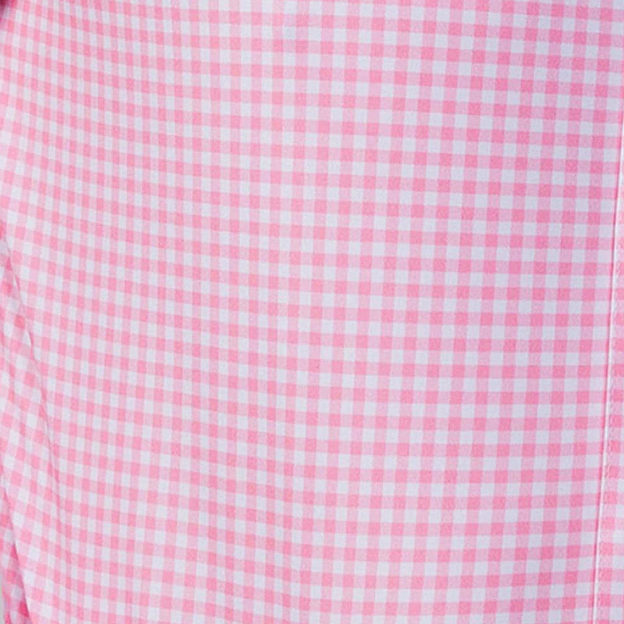 Quattro Flex Short Sleeve Button Down Pink Gingham - Image 8